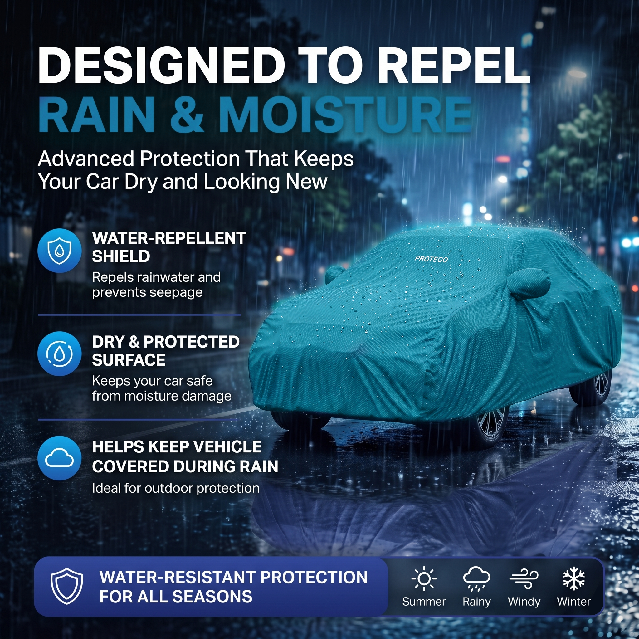 PROTEGO Premium Car Cover for Honda Mobilio | Waterproof, Dustproof & UV Protection |