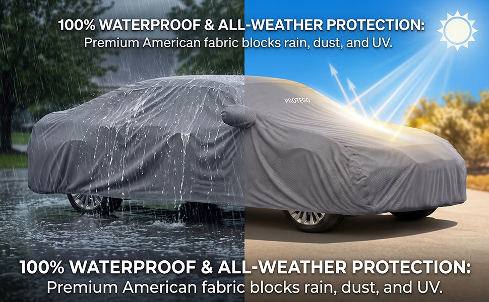 PROTEGO Premium Car Cover for Honda Amaze Antenna New | Waterproof, Dustproof & UV Protection |