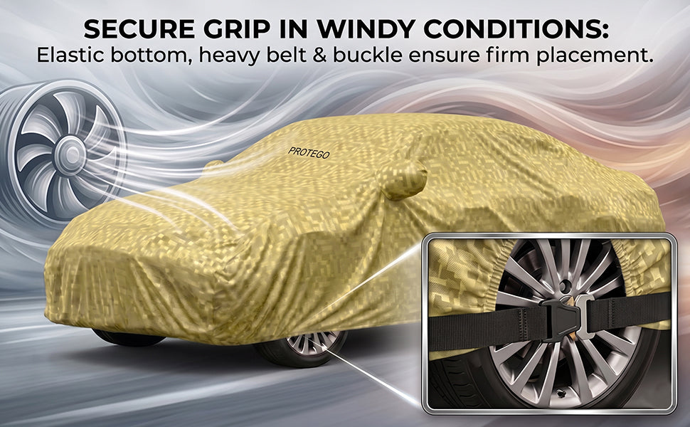 PROTEGO Premium Car Cover for Honda Amaze Antenna New | Waterproof, Dustproof & UV Protection |