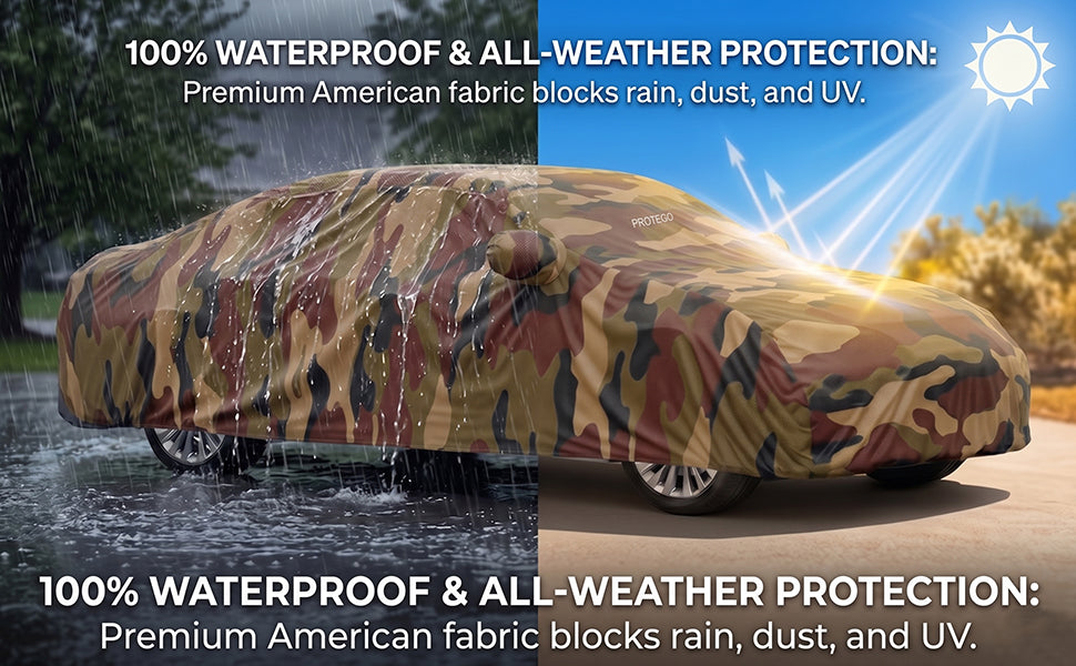 PROTEGO Premium Car Cover for Honda Mobilio | Waterproof, Dustproof & UV Protection |