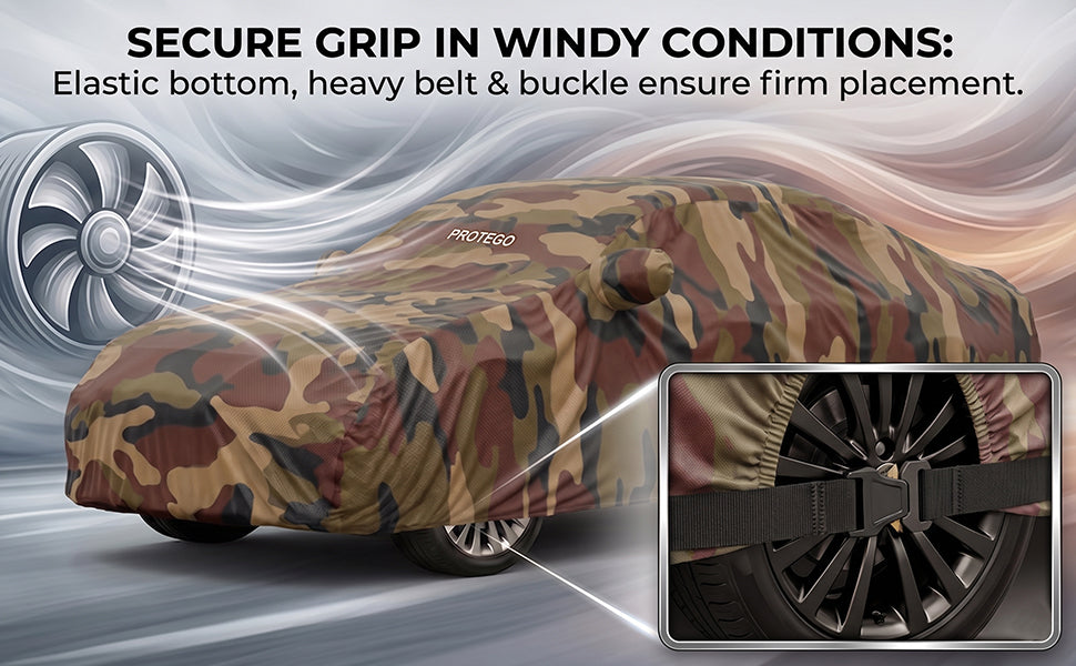 PROTEGO Premium Car Cover for Honda Mobilio | Waterproof, Dustproof & UV Protection |