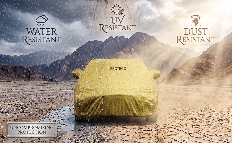 PROTEGO Premium Car Cover for Honda Amaze Antenna New | Waterproof, Dustproof & UV Protection |
