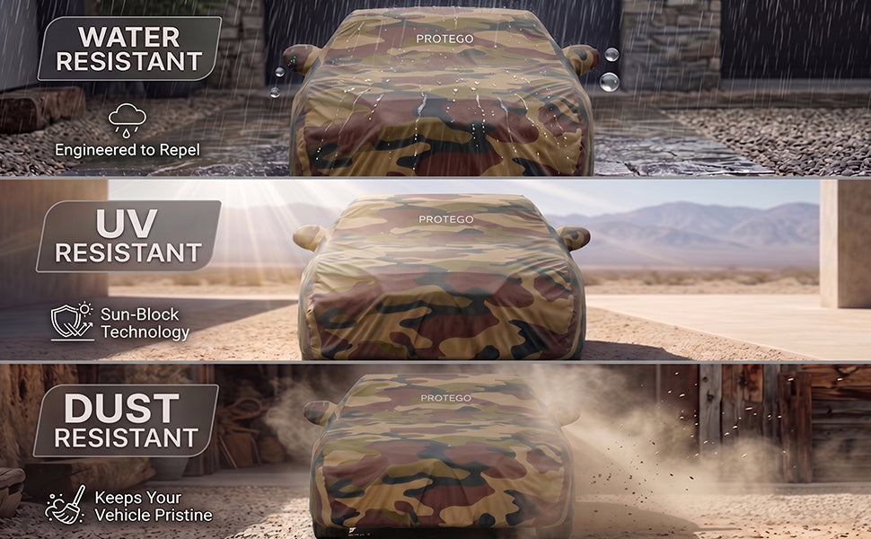 PROTEGO Premium Car Cover for Honda Mobilio | Waterproof, Dustproof & UV Protection |
