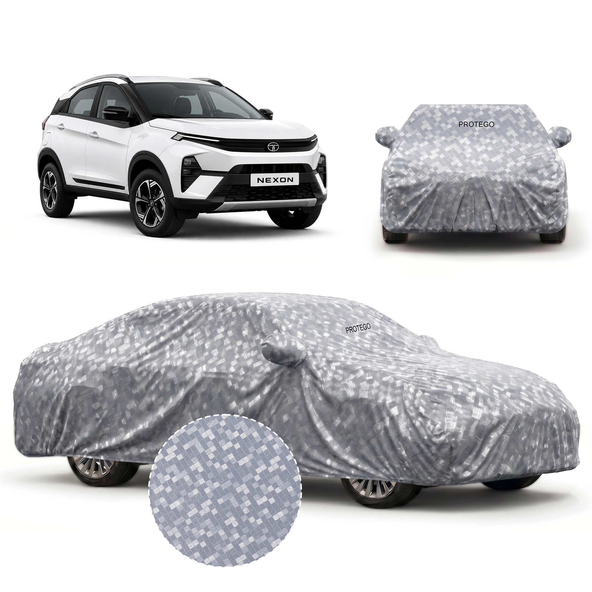 PROTEGO Premium Car Cover for Honda Amaze Antenna New | Waterproof, Dustproof & UV Protection |