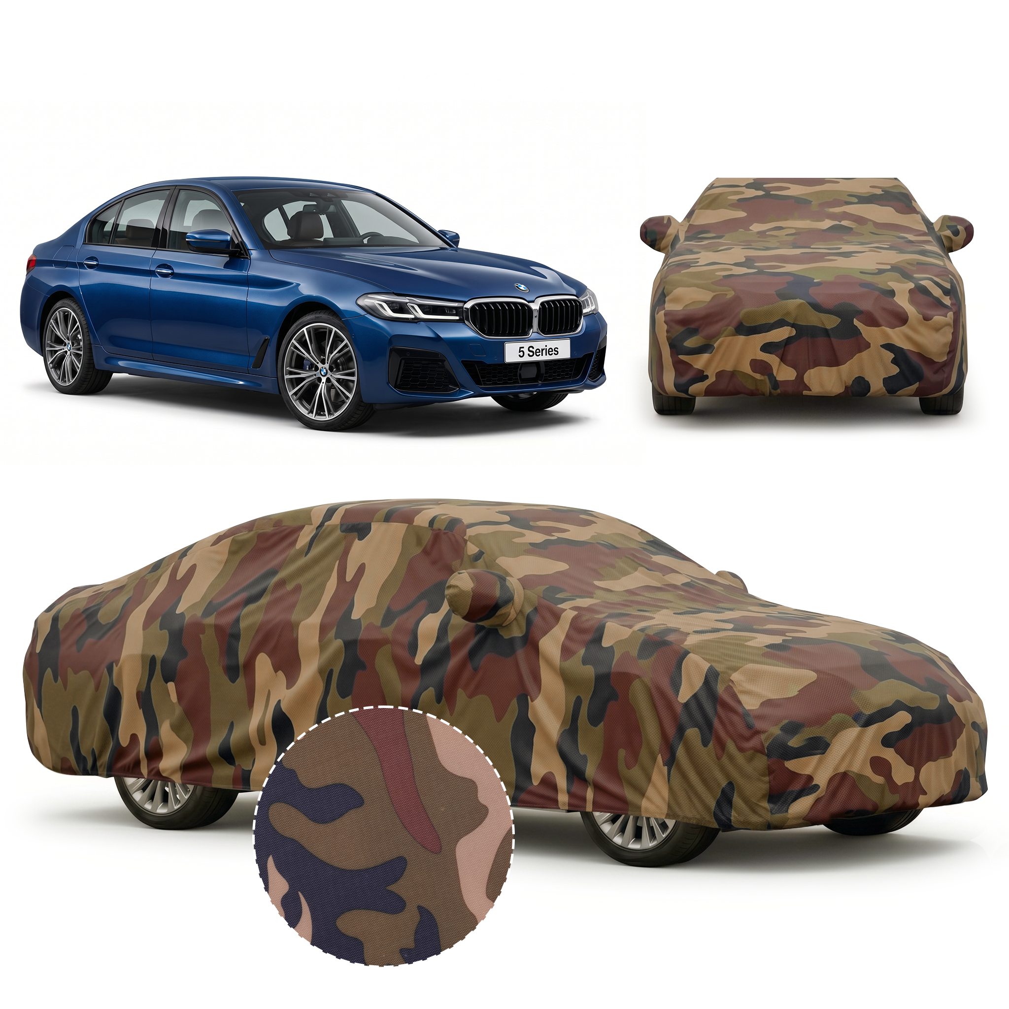 PROTEGO Premium Car Cover for BMW 5 Series | Waterproof, Dustproof & UV Protection |