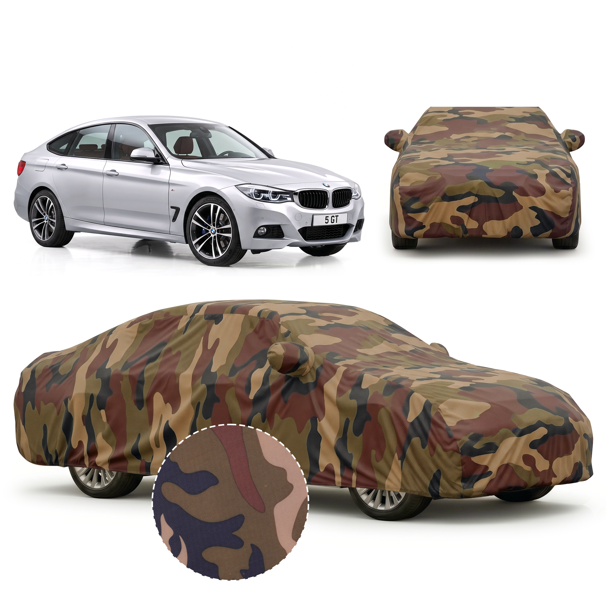 PROTEGO Premium Car Cover for BMW 5 GT | Waterproof, Dustproof & UV Protection |