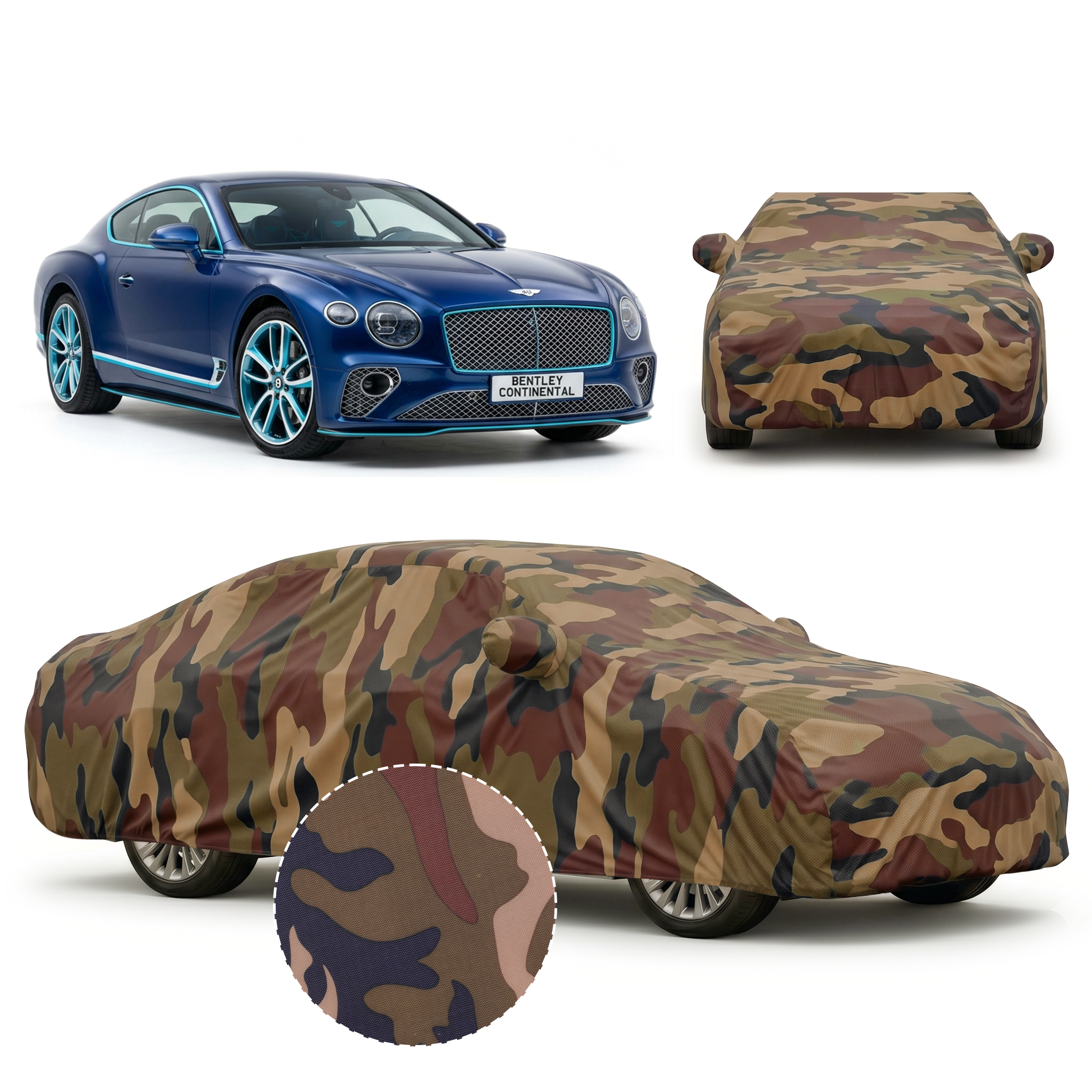 PROTEGO Premium Car Cover for Bentley Continental | Waterproof, Dustproof & UV Protection |