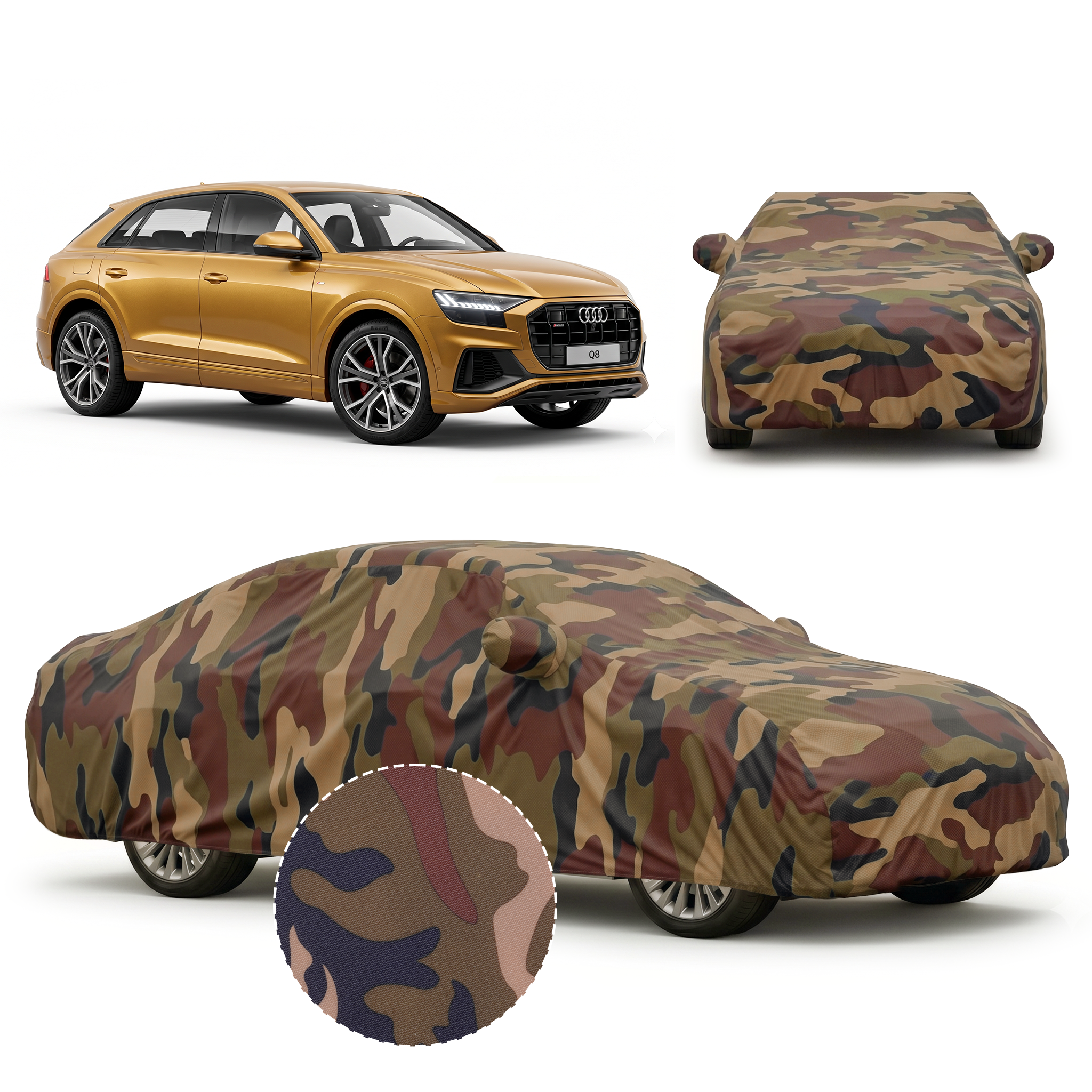 PROTEGO Premium Car Cover for Audi RS Q8 | Waterproof, Dustproof & UV Protection |