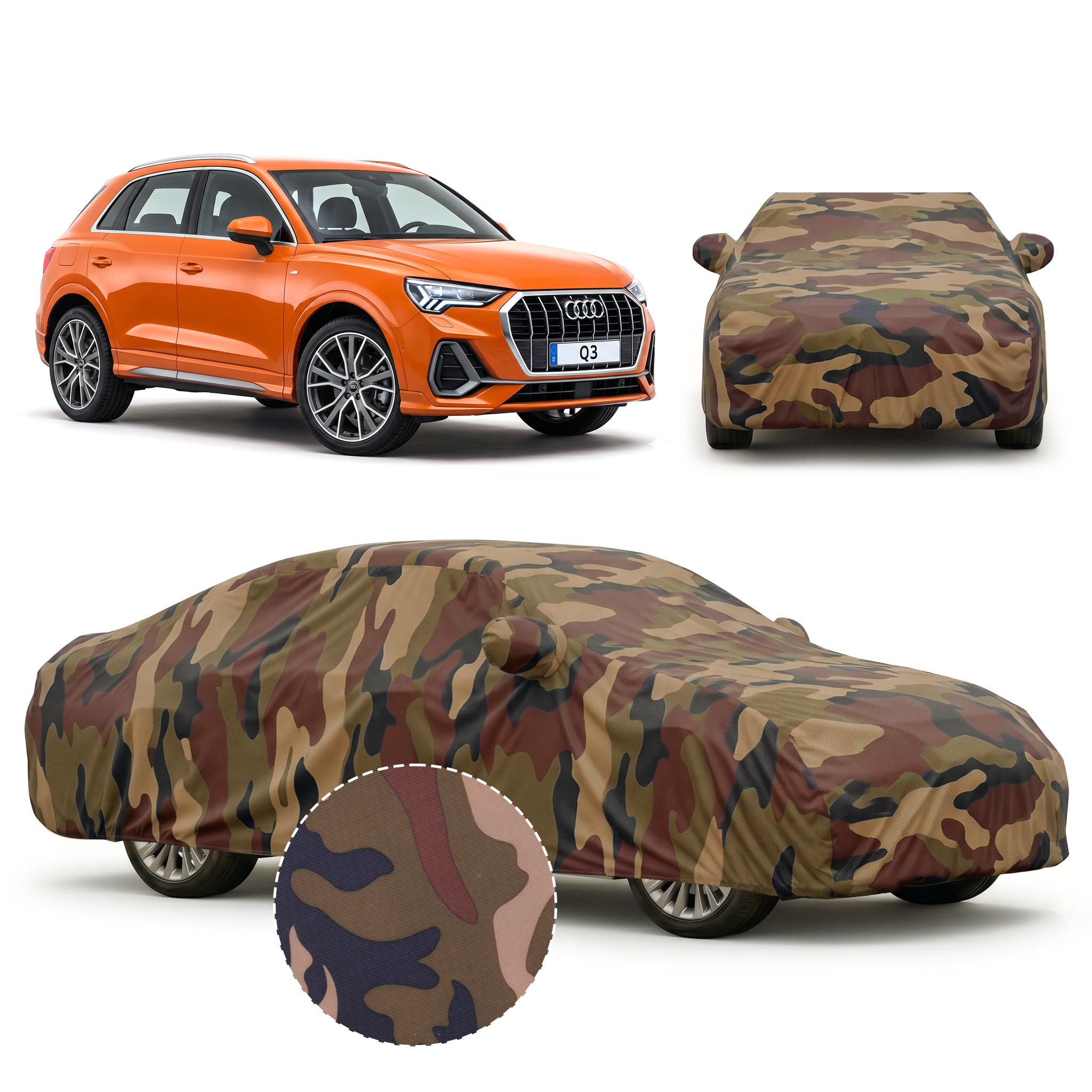 PROTEGO Premium Car Cover for Audi Q3 | Waterproof, Dustproof & UV Protection |