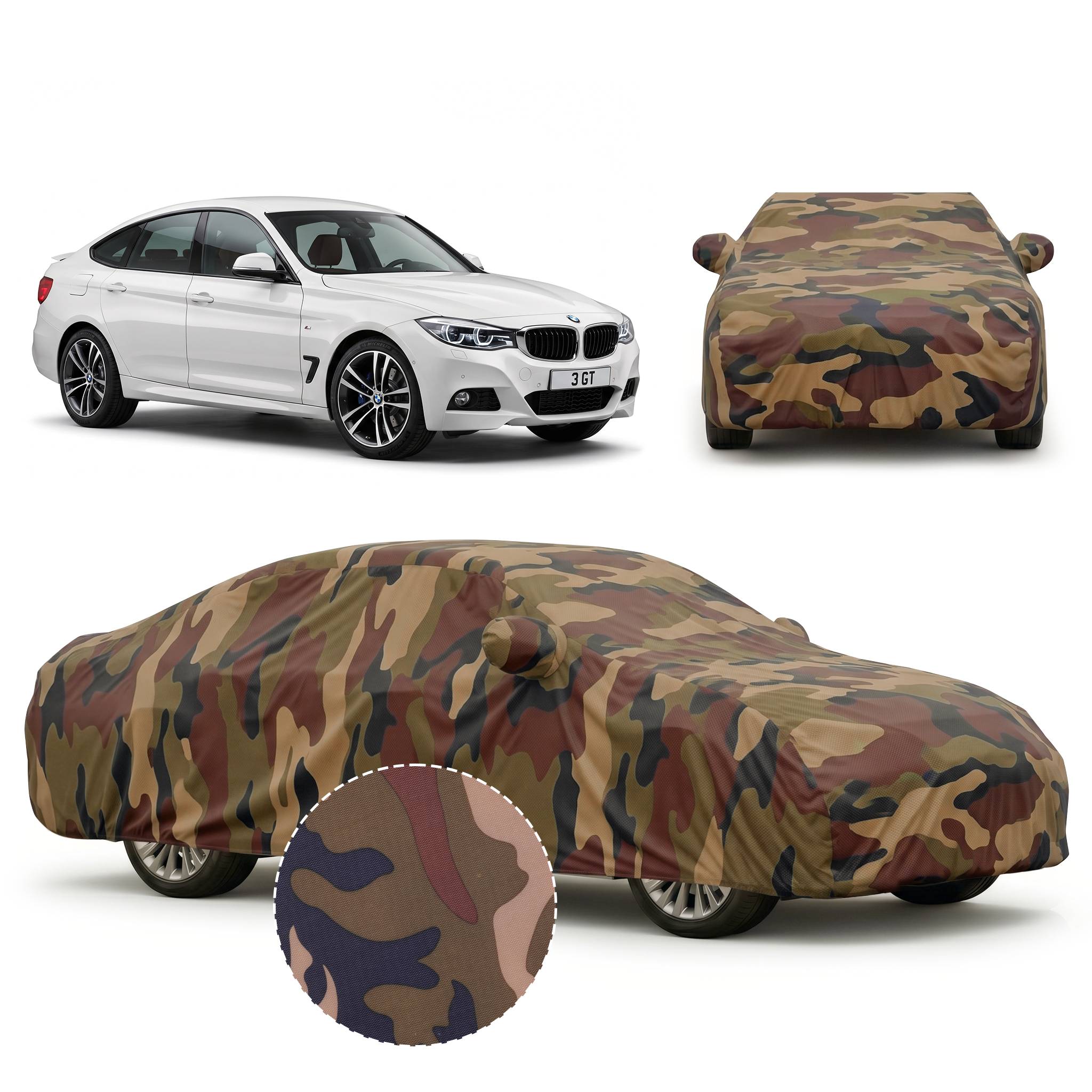 PROTEGO Premium Car Cover for BMW 3 GT | Waterproof, Dustproof & UV Protection |