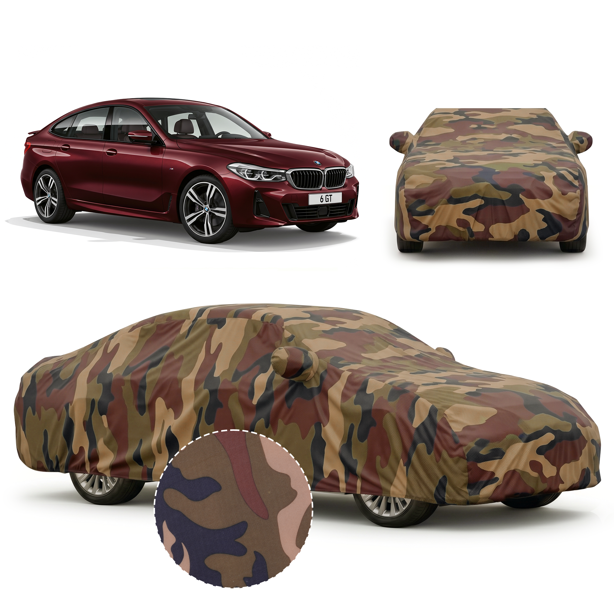 PROTEGO Premium Car Cover for BMW 6 GT | Waterproof, Dustproof & UV Protection |