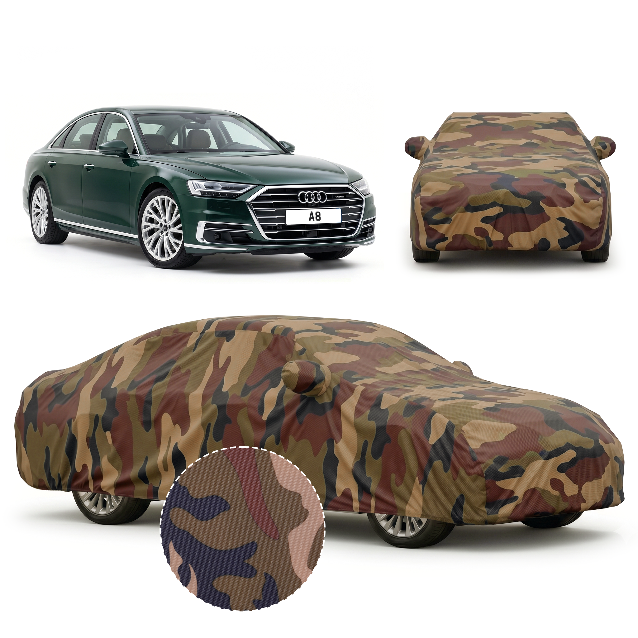 PROTEGO Premium Car Cover for Audi A8 | Waterproof, Dustproof & UV Protection |