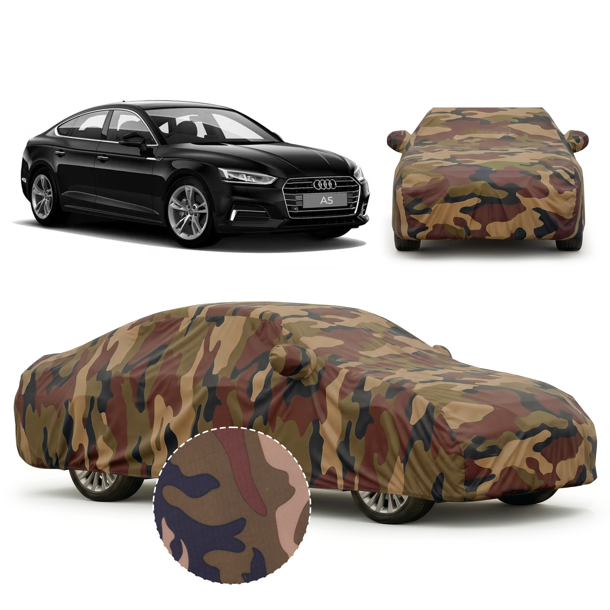 PROTEGO Premium Car Cover for Audi A5 | Waterproof, Dustproof & UV Protection |