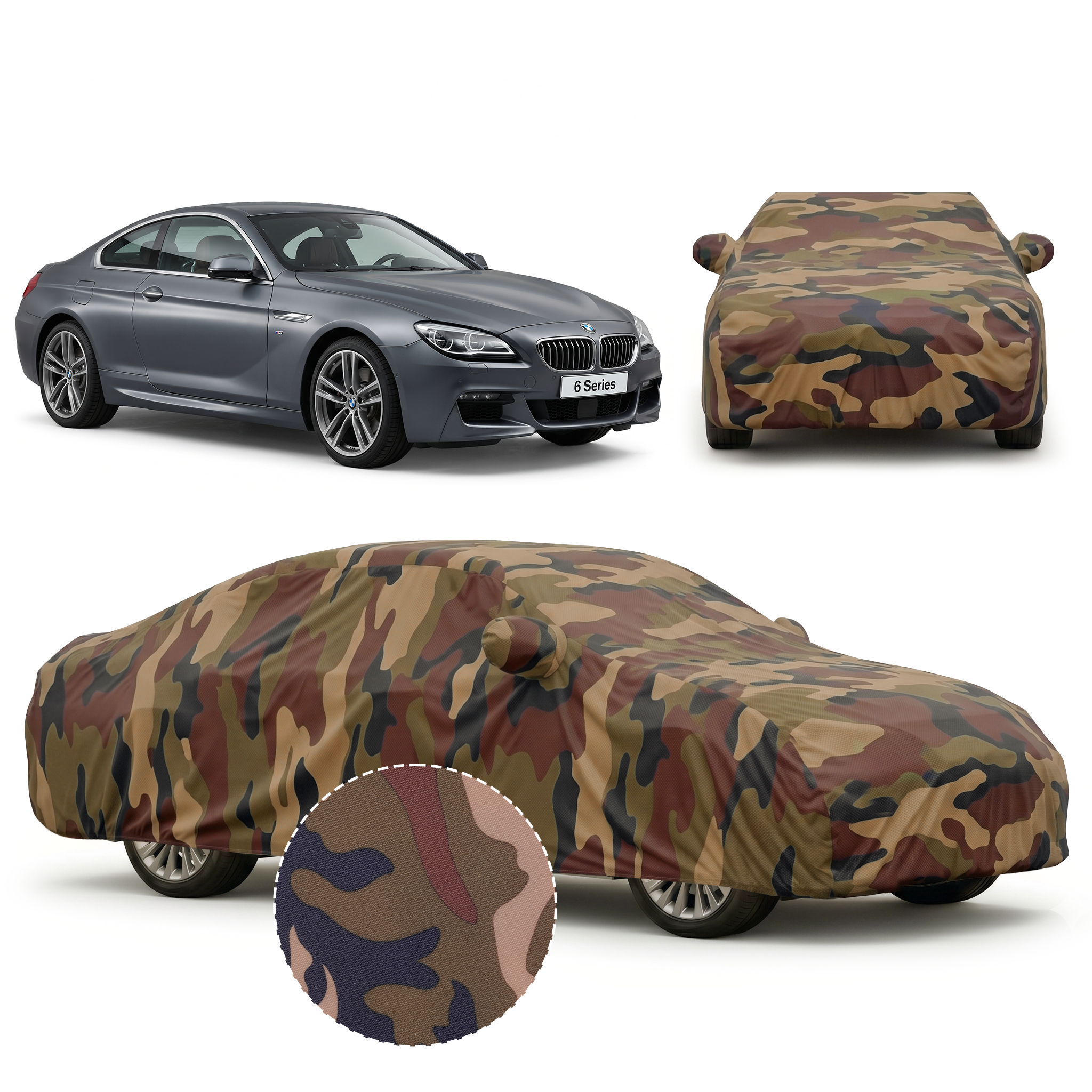 PROTEGO Premium Car Cover for BMW 6 Series | Waterproof, Dustproof & UV Protection |