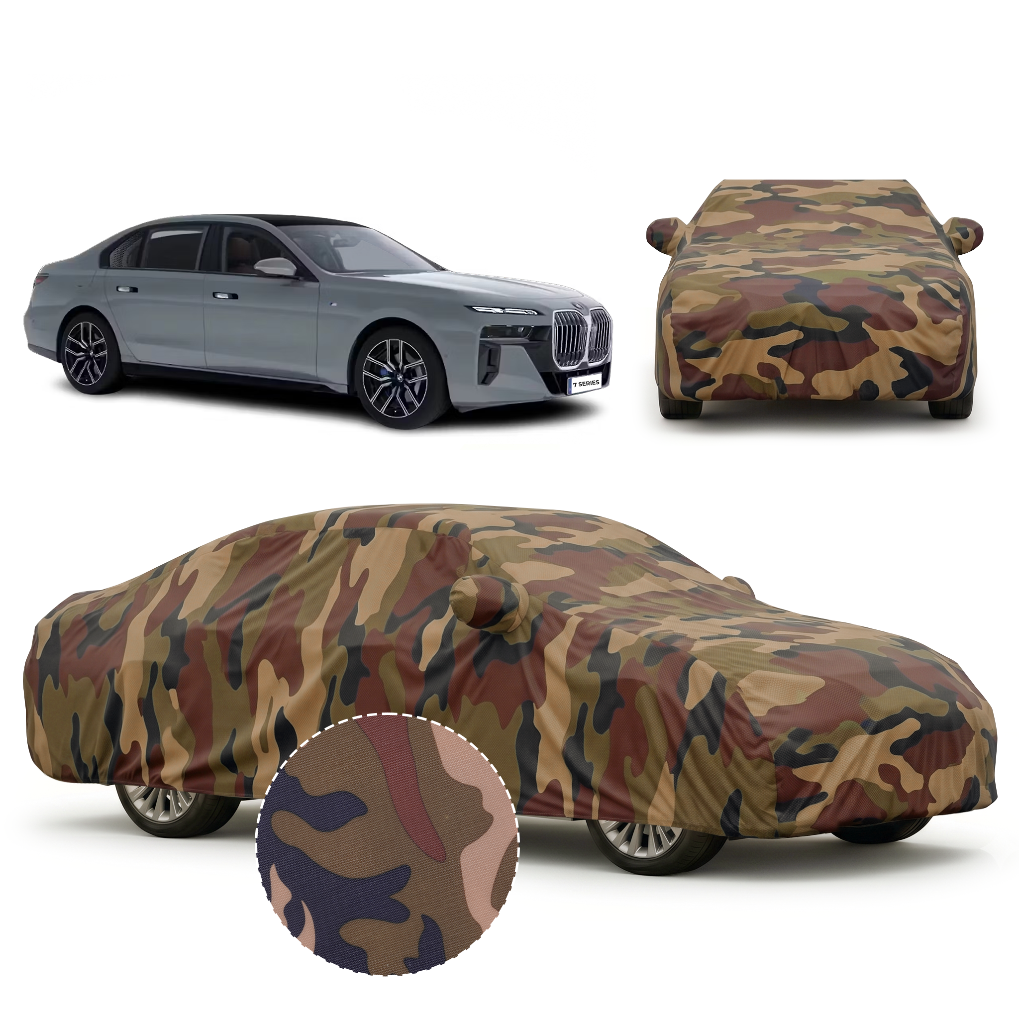 PROTEGO Premium Car Cover for BMW 7 Series | Waterproof, Dustproof & UV Protection |