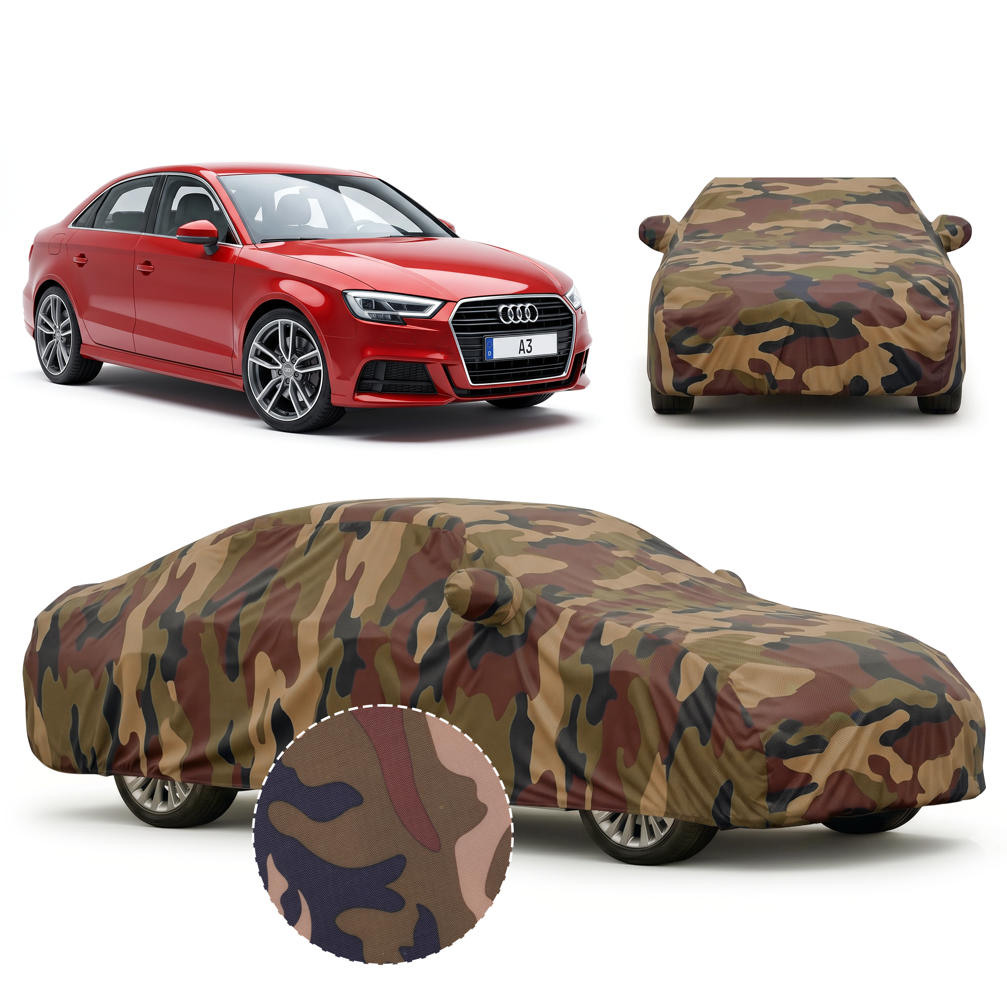 PROTEGO Premium Car Cover for Audi A3 | Waterproof, Dustproof & UV Protection |