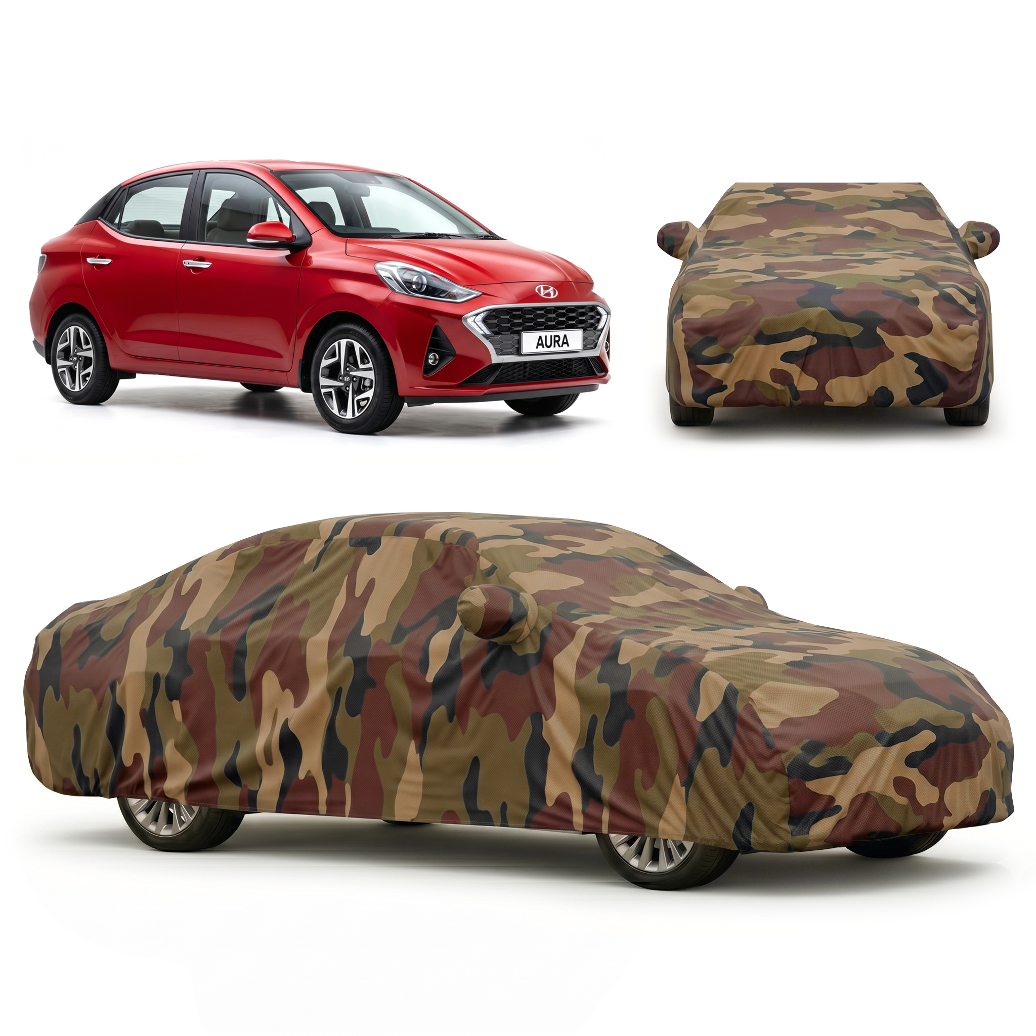 PROTEGO Premium Car Cover for Hyundai Aura Antenna | Waterproof, Dustproof & UV Protection |