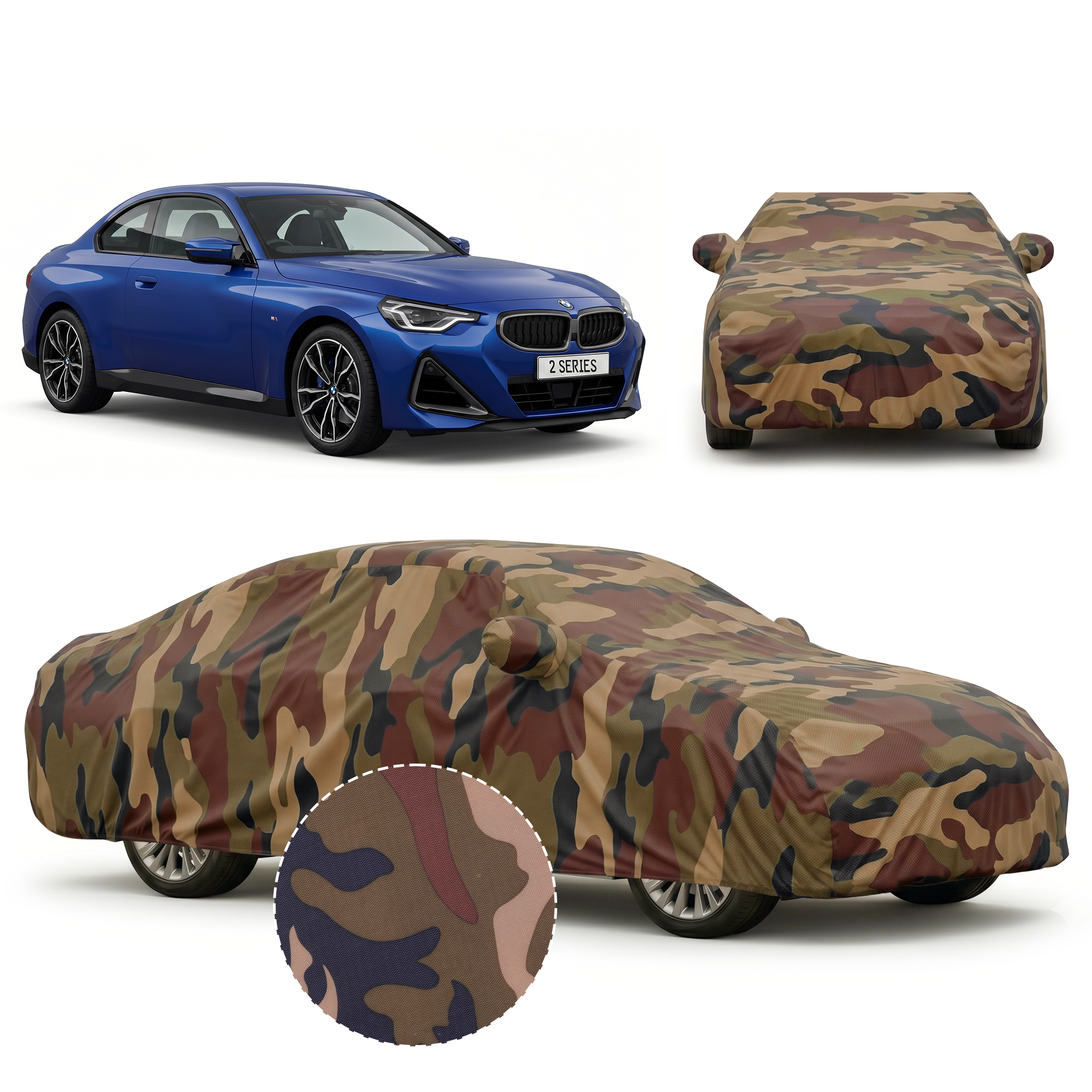PROTEGO Premium Car Cover for BMW 2 Series | Waterproof, Dustproof & UV Protection |