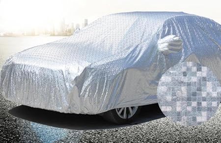 Car cover with Protego logo Metalic Silver.#Color_Silver