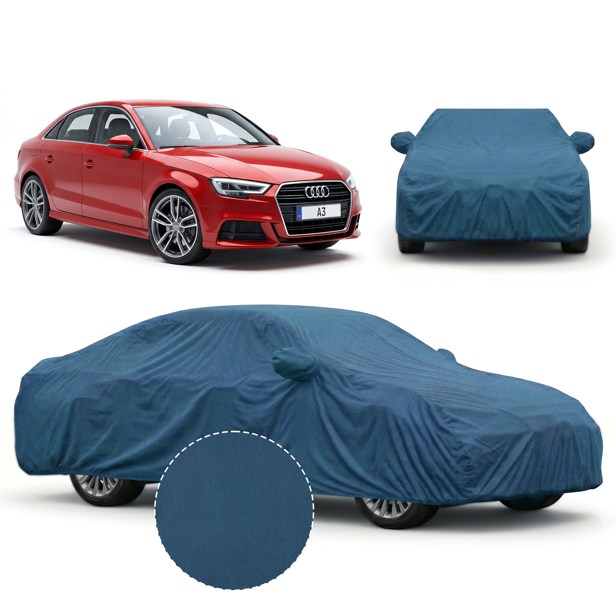 PROTEGO Premium Car Cover for Audi A3 | Waterproof, Dustproof & UV Protection |