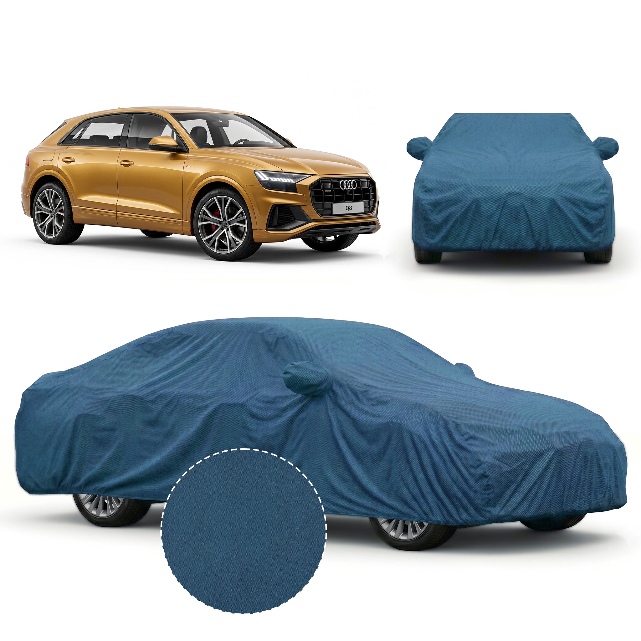 PROTEGO Premium Car Cover for Audi RS Q8 | Waterproof, Dustproof & UV Protection |