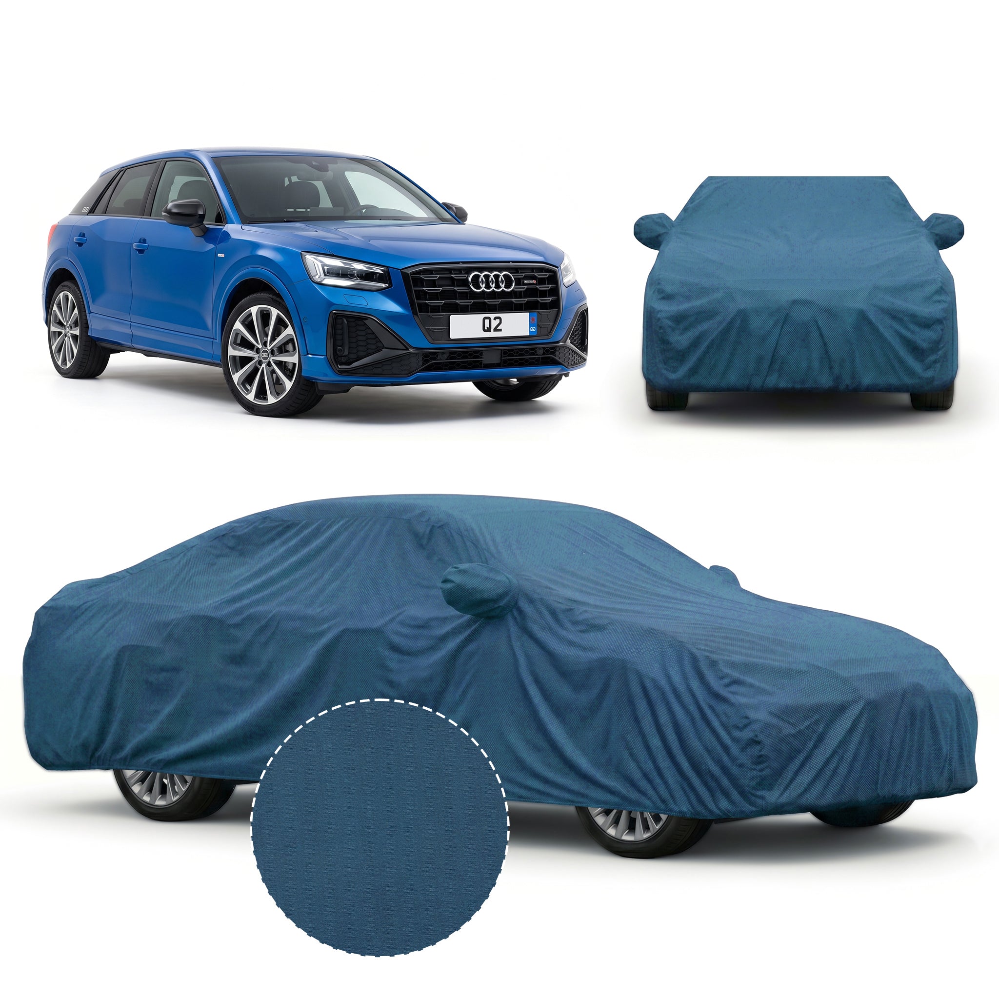 PROTEGO Premium Car Cover for Audi Q2 | Waterproof, Dustproof & UV Protection |