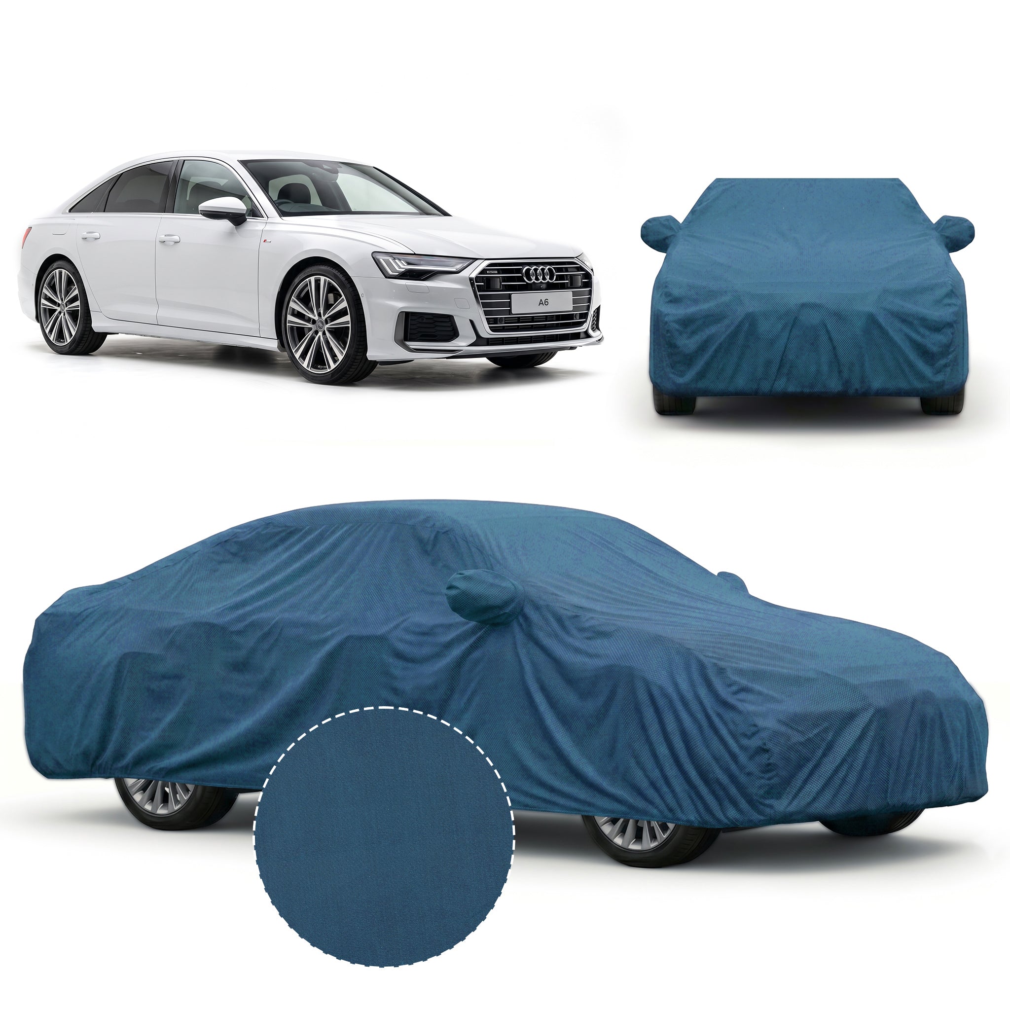 PROTEGO Premium Car Cover for Audi A6 | Waterproof, Dustproof & UV Protection |