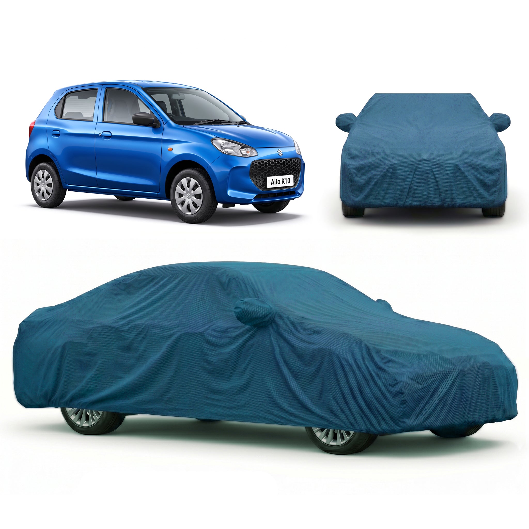 PROTEGO Premium Car Cover for Maruti Suzuki Alto K10 | Waterproof, Dustproof & UV Protection |