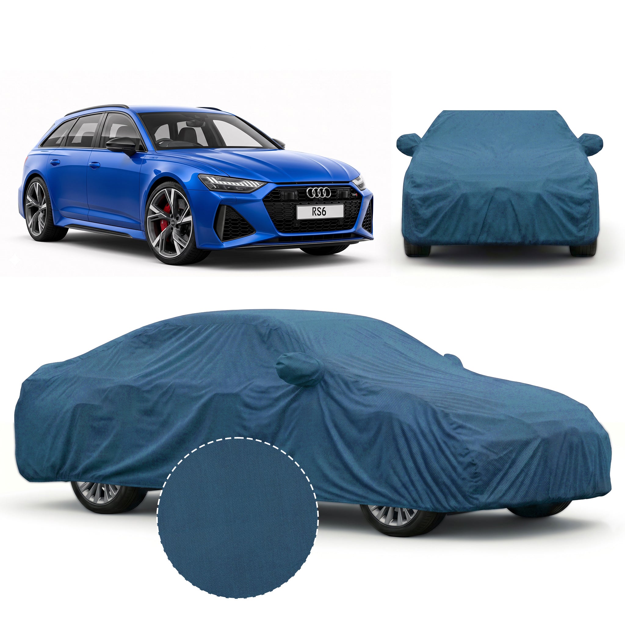 PROTEGO Premium Car Cover for Audi RS6 | Waterproof, Dustproof & UV Protection |
