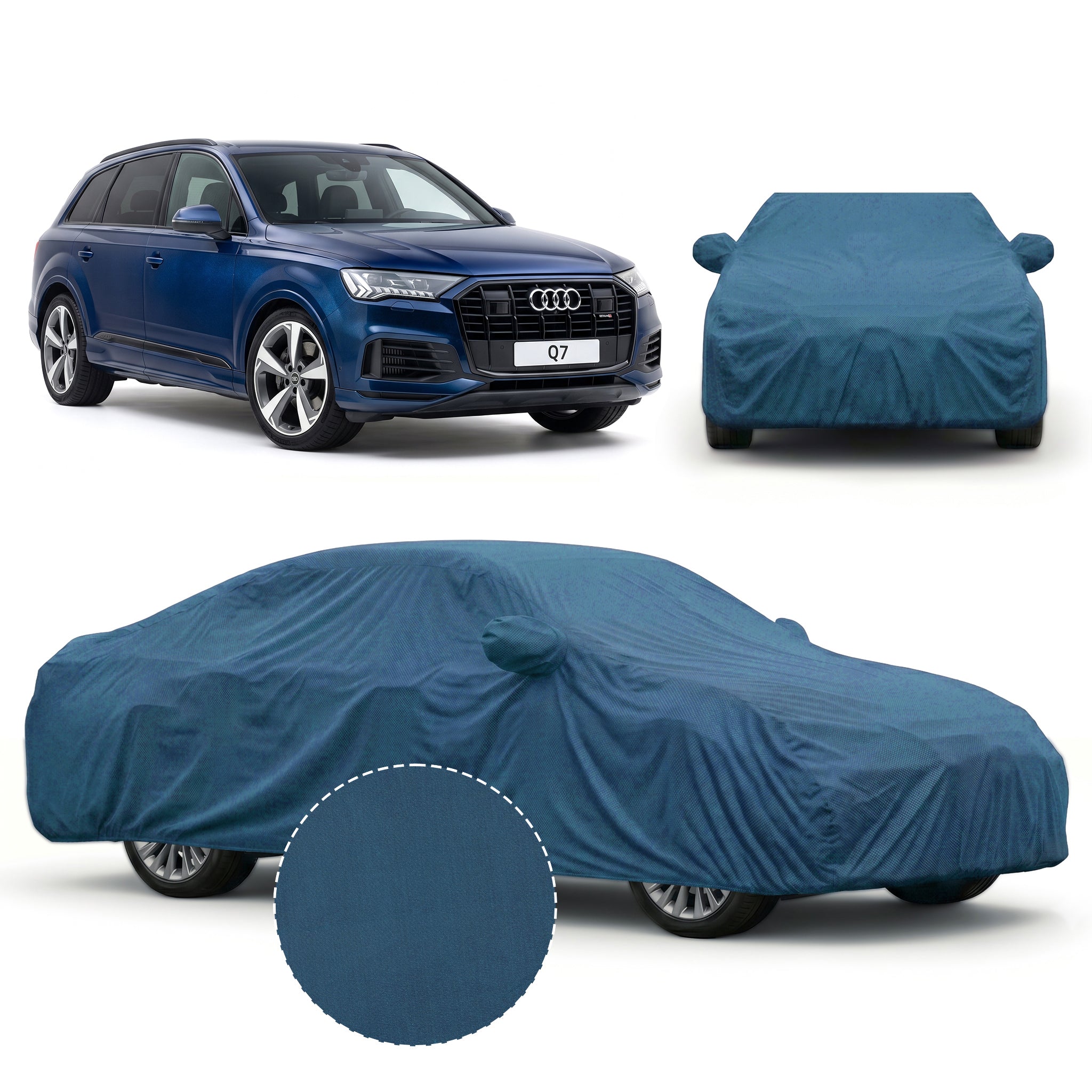 PROTEGO Premium Car Cover for Audi Q7 | Waterproof, Dustproof & UV Protection |