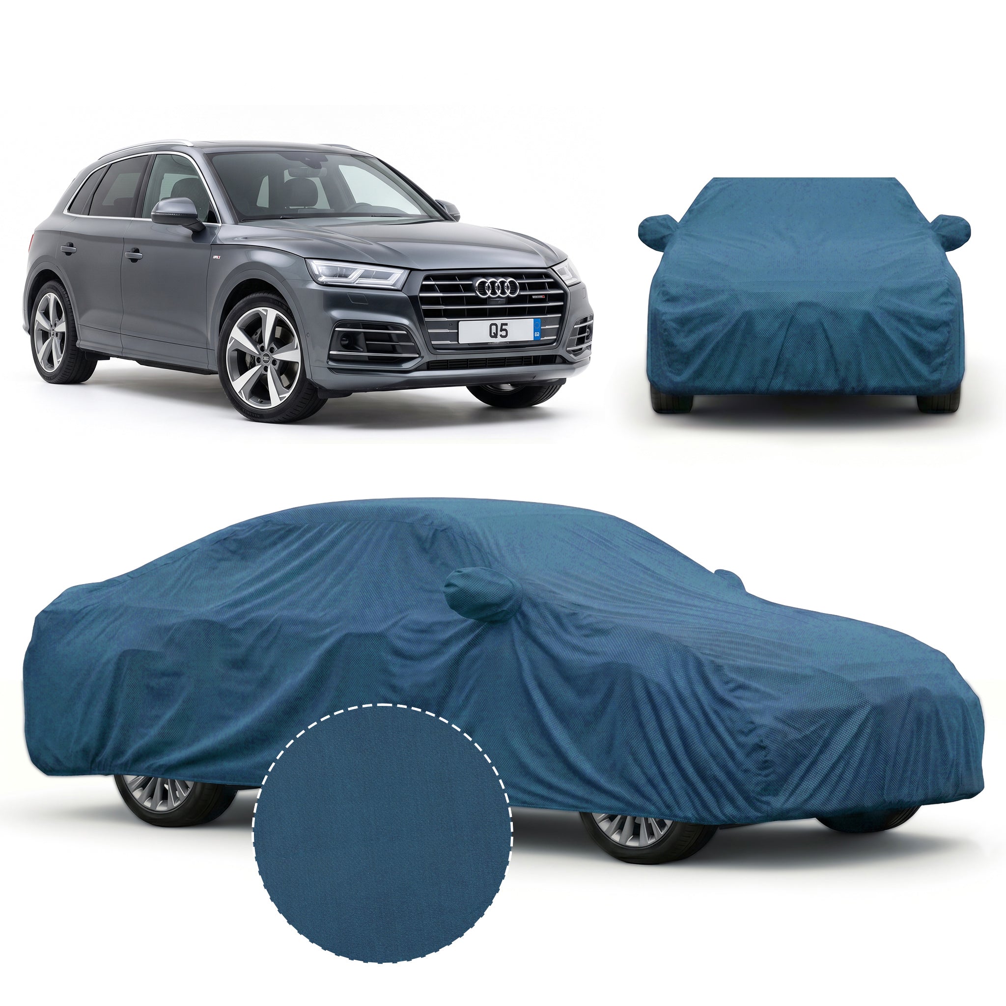 PROTEGO Premium Car Cover for Audi Q5 | Waterproof, Dustproof & UV Protection |