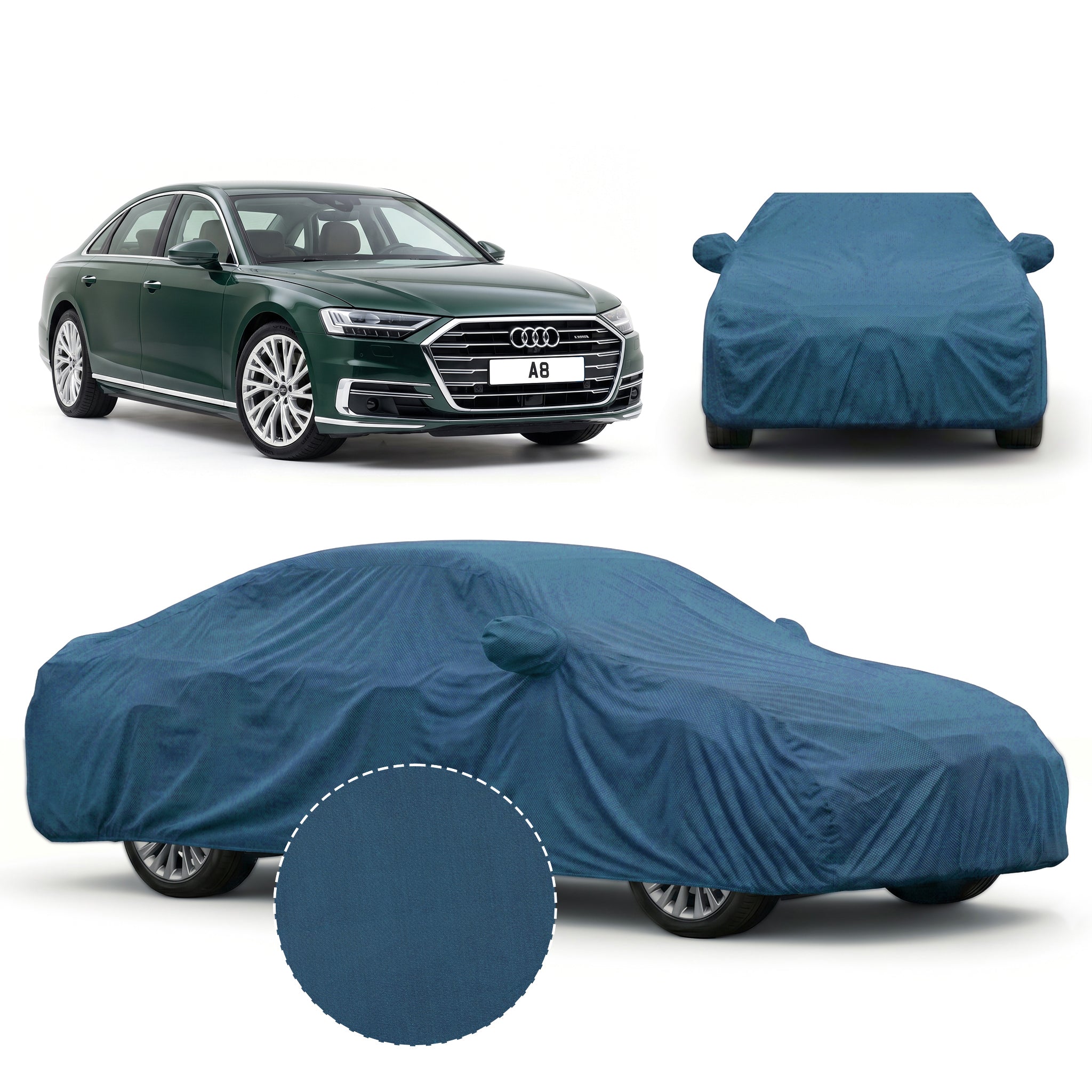 PROTEGO Premium Car Cover for Audi A8 | Waterproof, Dustproof & UV Protection |