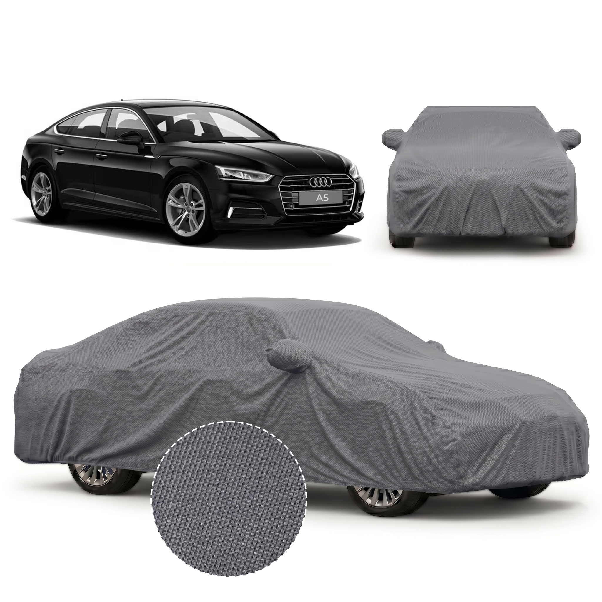 PROTEGO Premium Car Cover for Audi A5 | Waterproof, Dustproof & UV Protection |