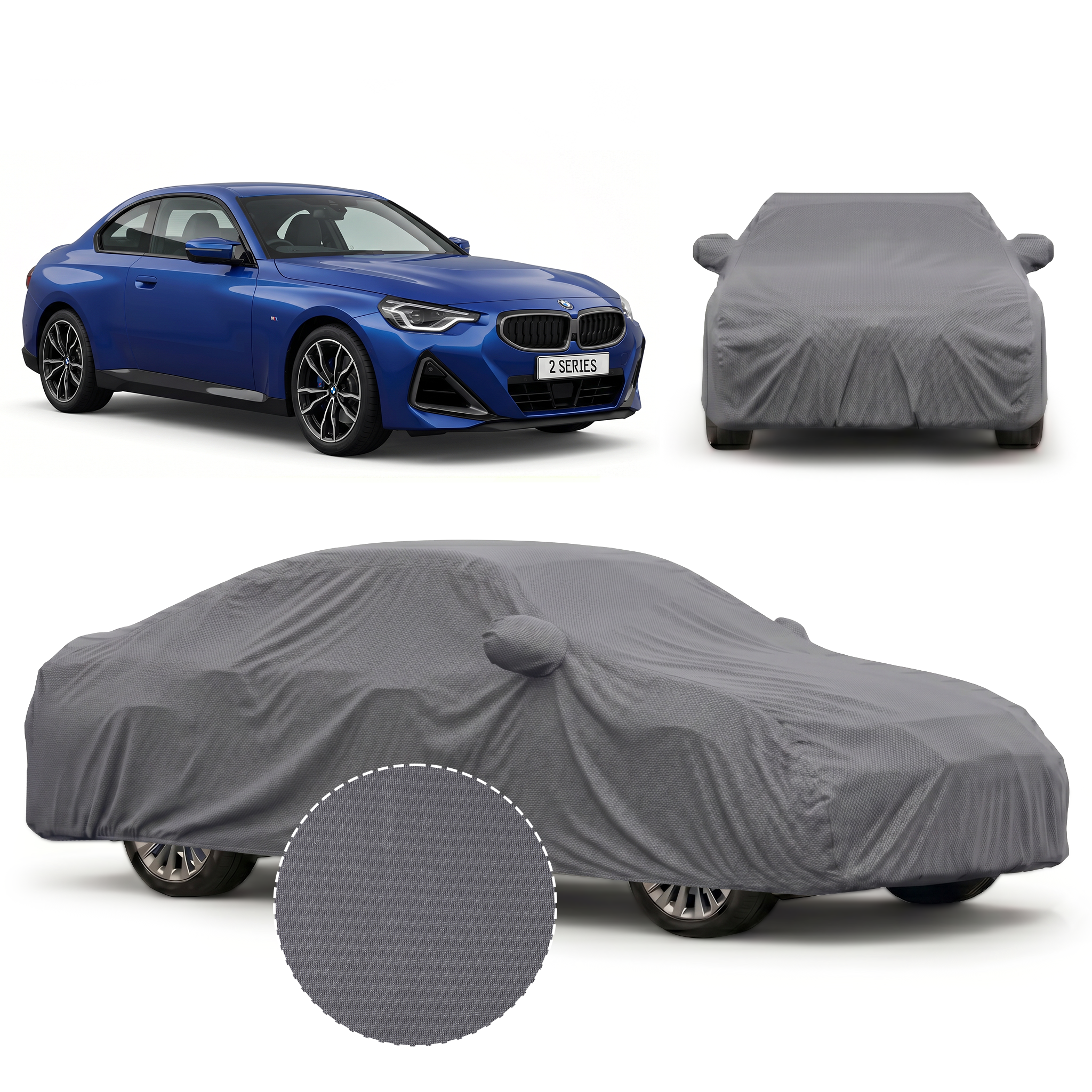 PROTEGO Premium Car Cover for BMW 2 Series | Waterproof, Dustproof & UV Protection |