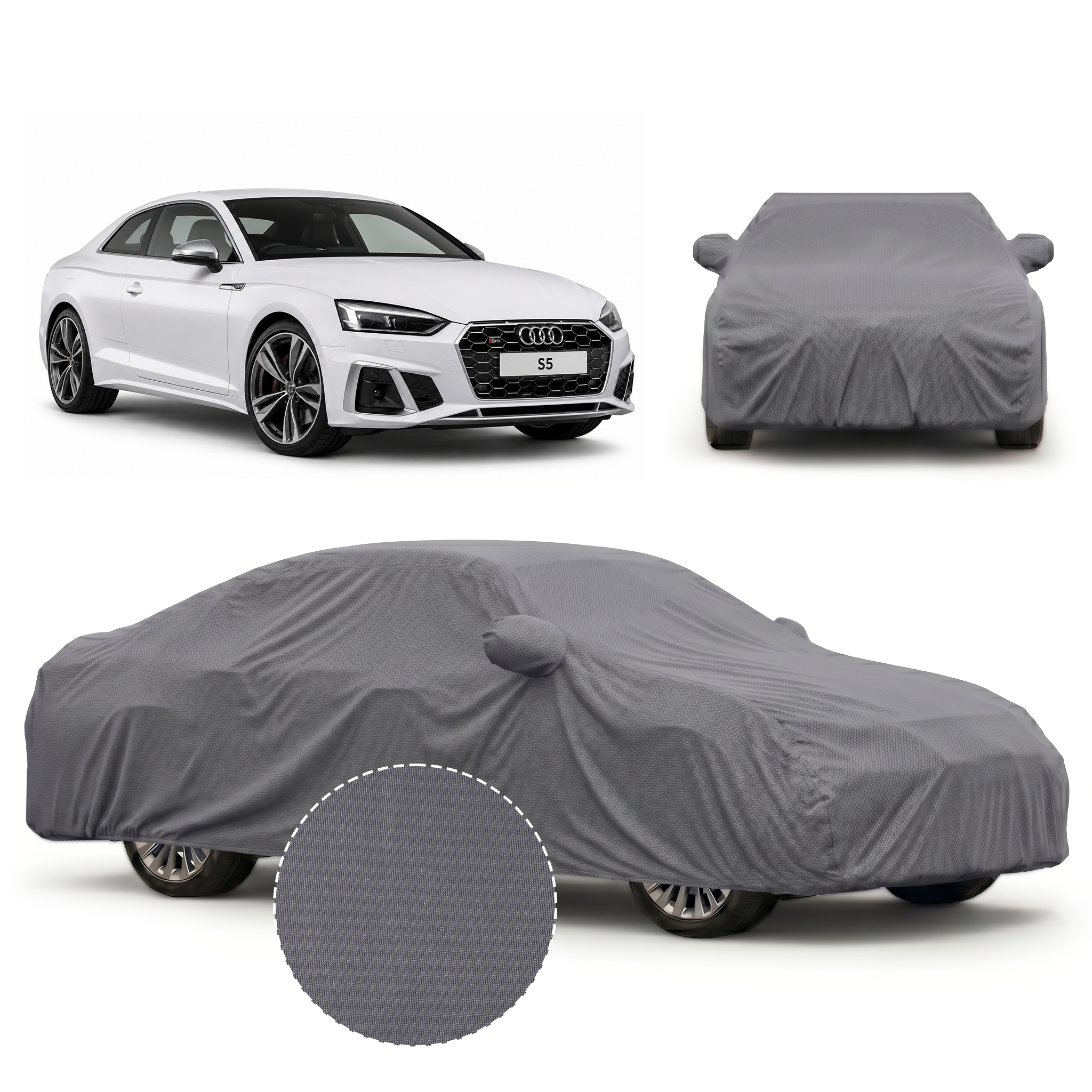 PROTEGO Premium Car Cover for Audi S5 | Waterproof, Dustproof & UV Protection |