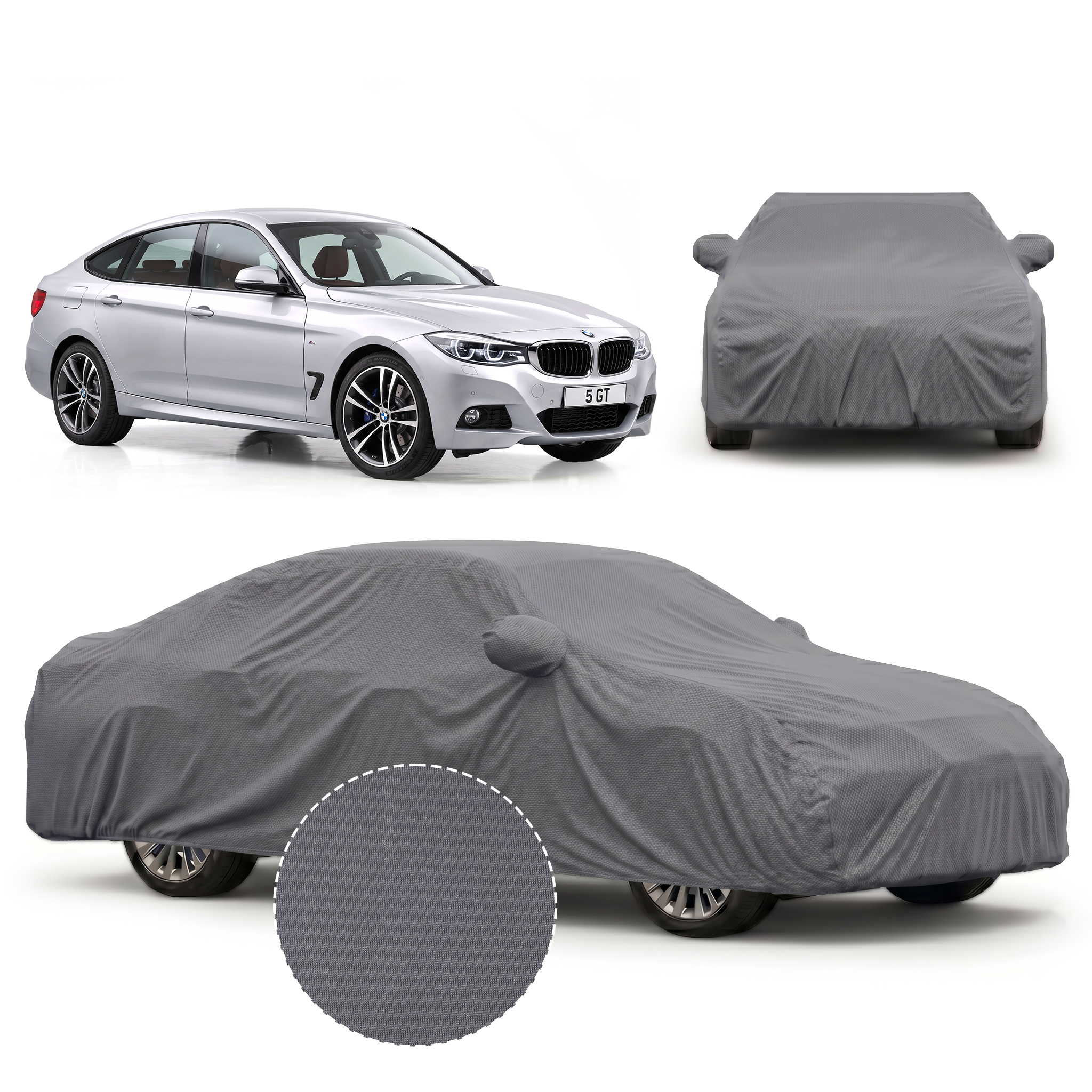 PROTEGO Premium Car Cover for BMW 5 GT | Waterproof, Dustproof & UV Protection |