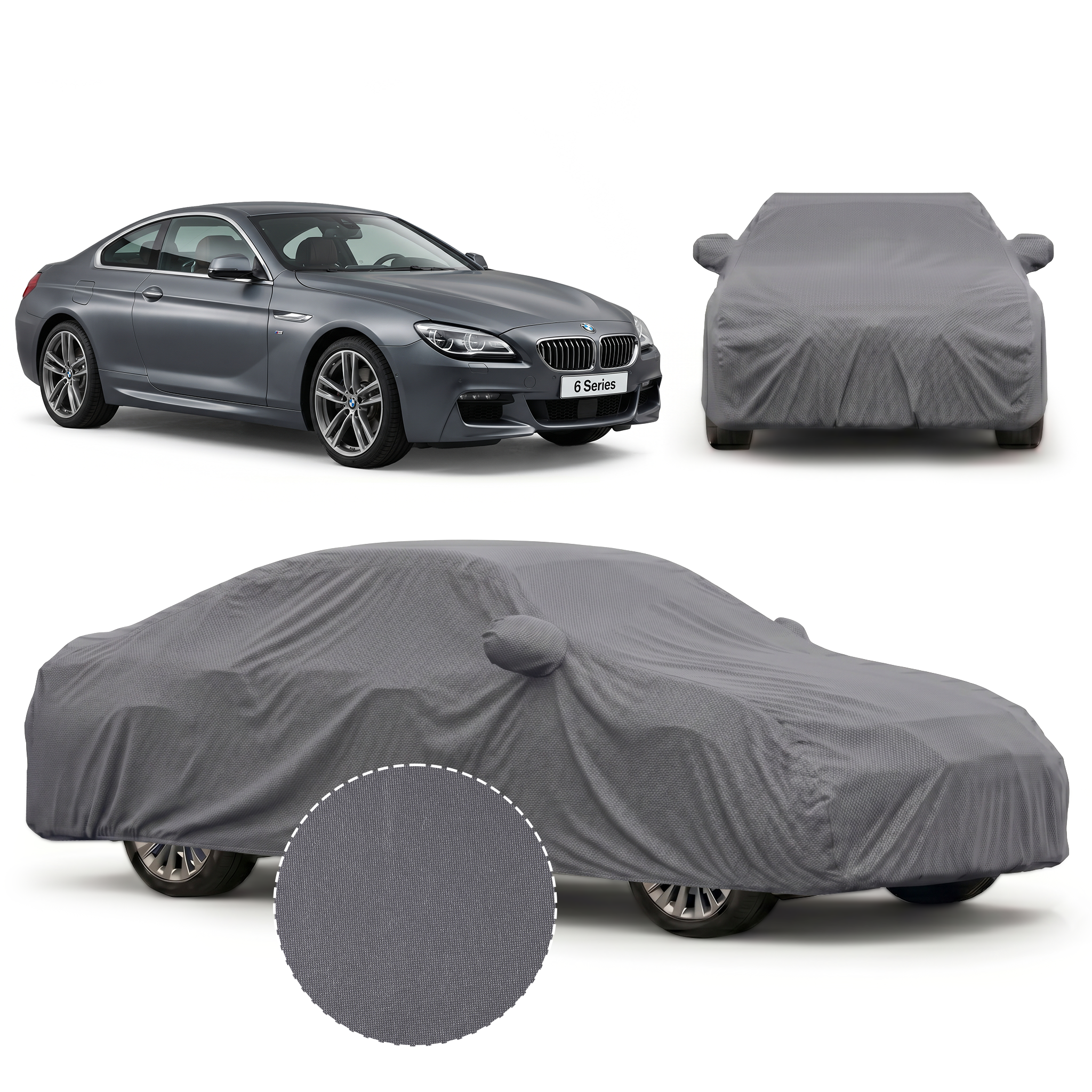 PROTEGO Premium Car Cover for BMW 6 Series | Waterproof, Dustproof & UV Protection |