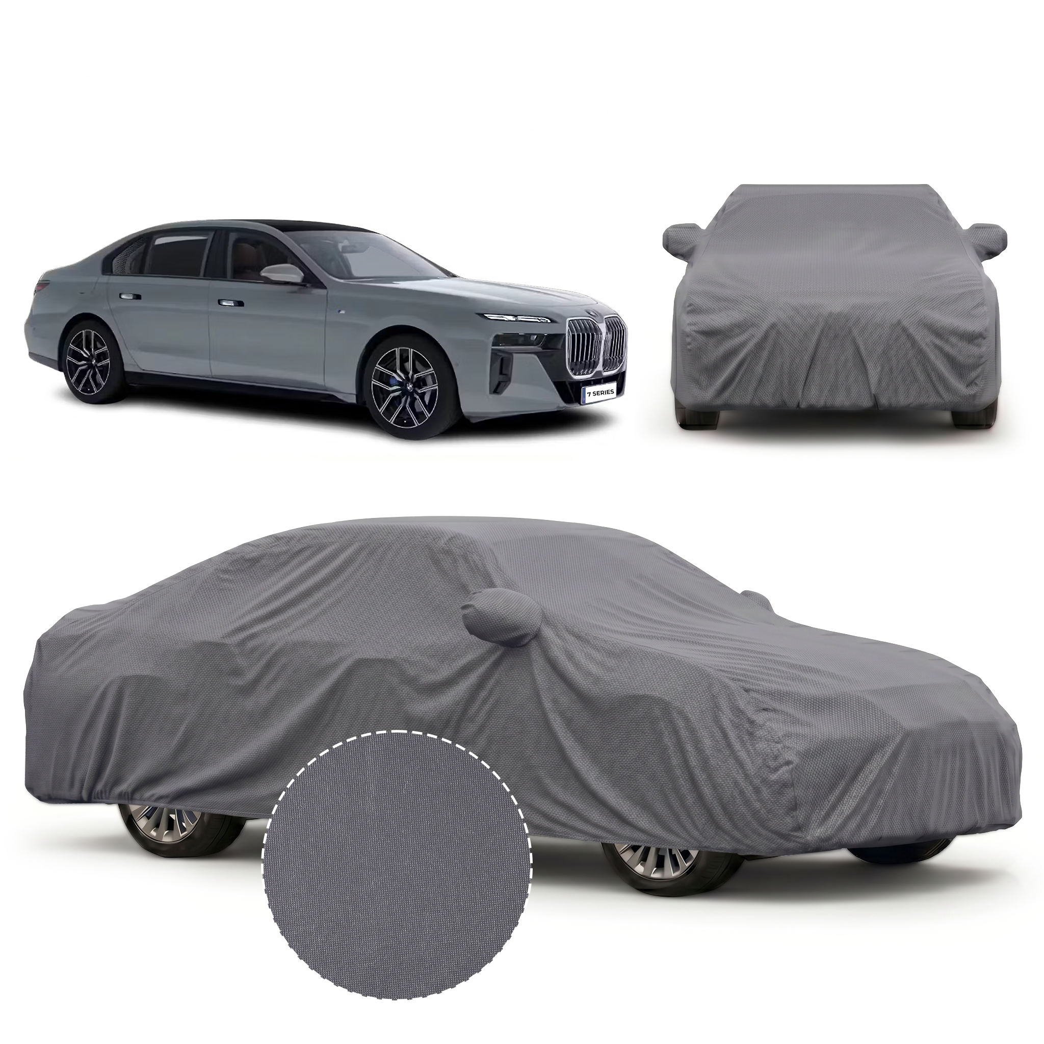 PROTEGO Premium Car Cover for BMW 7 Series | Waterproof, Dustproof & UV Protection |