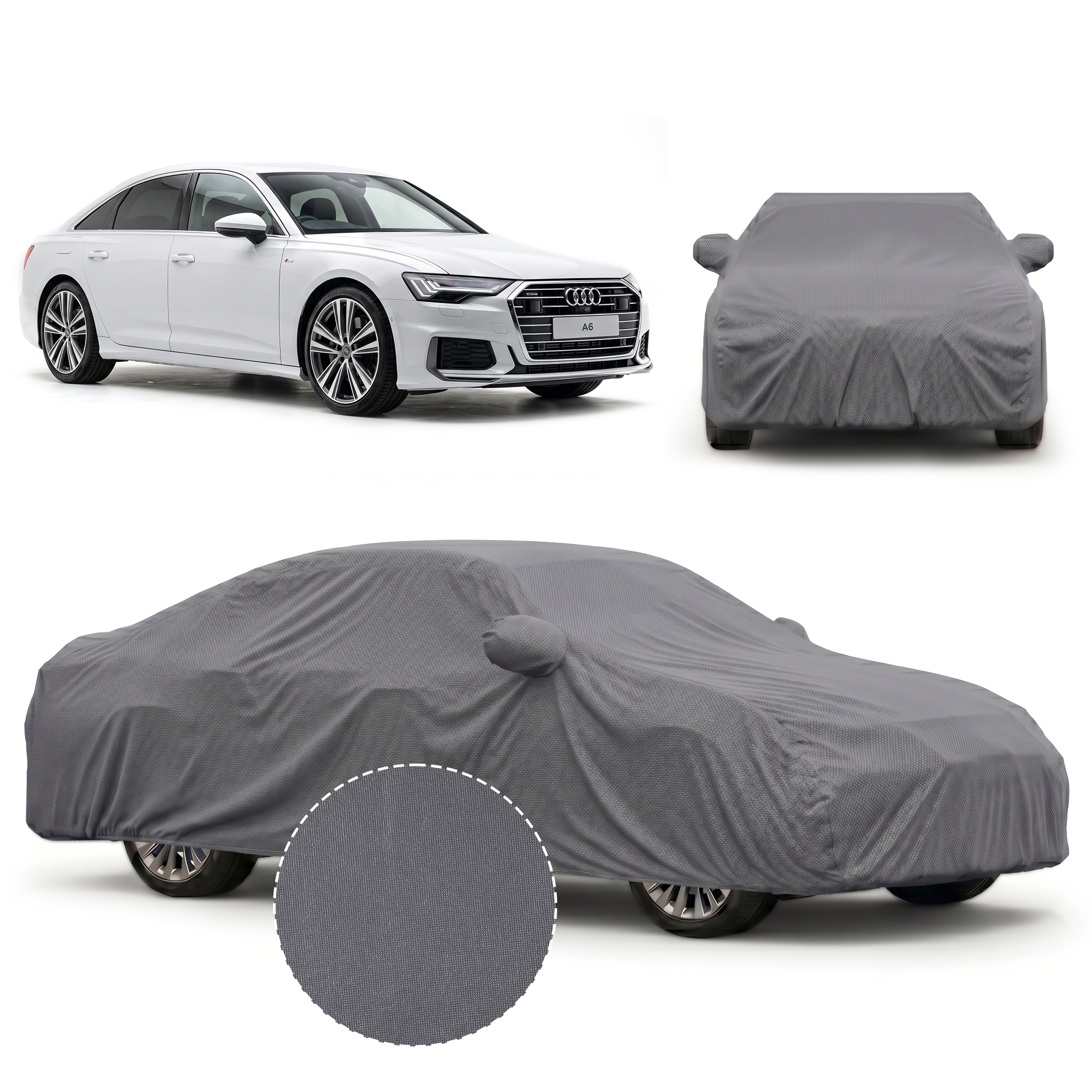 PROTEGO Premium Car Cover for Audi A6 | Waterproof, Dustproof & UV Protection |