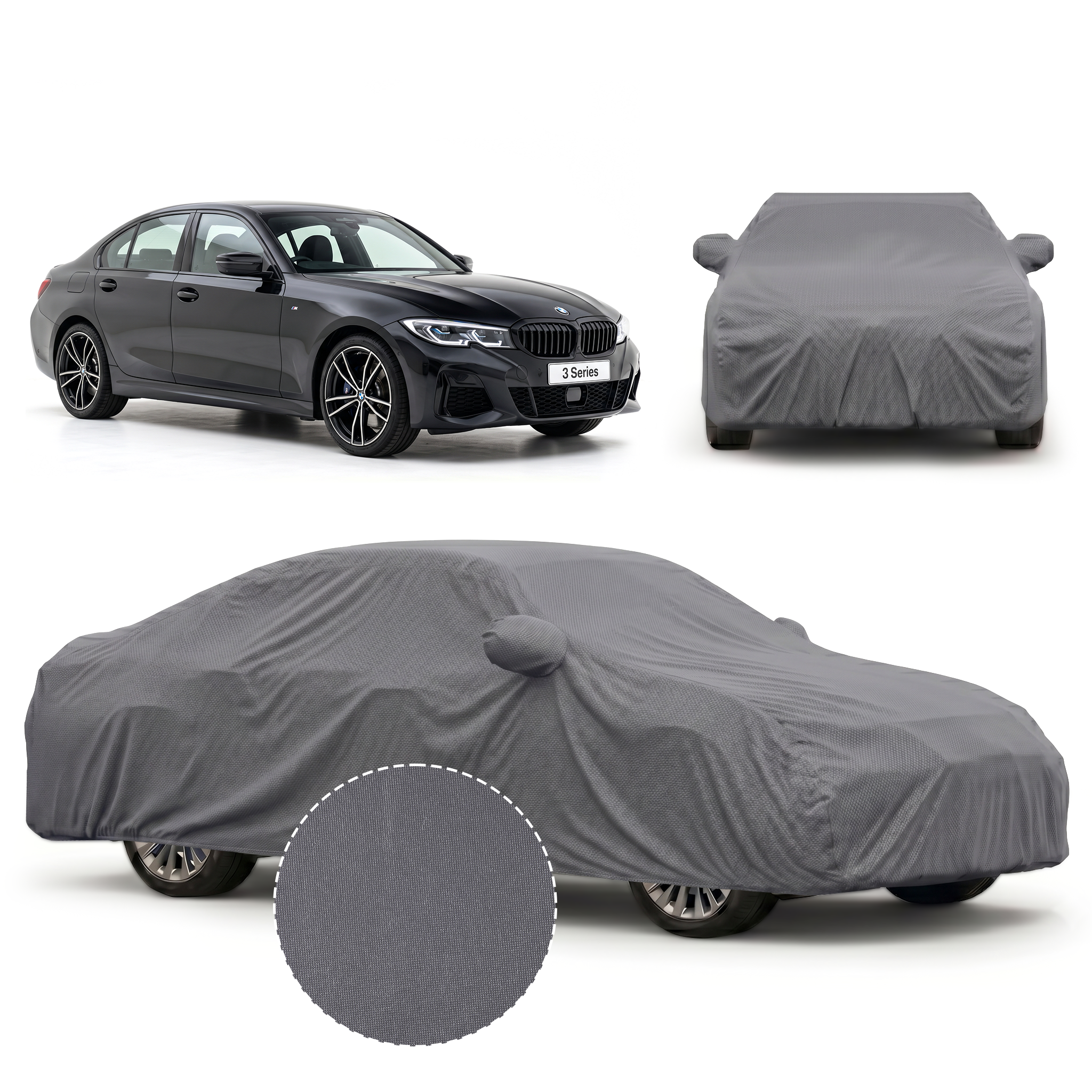 PROTEGO Premium Car Cover for BMW 3 Series Gran Limousine | Waterproof, Dustproof & UV Protection |
