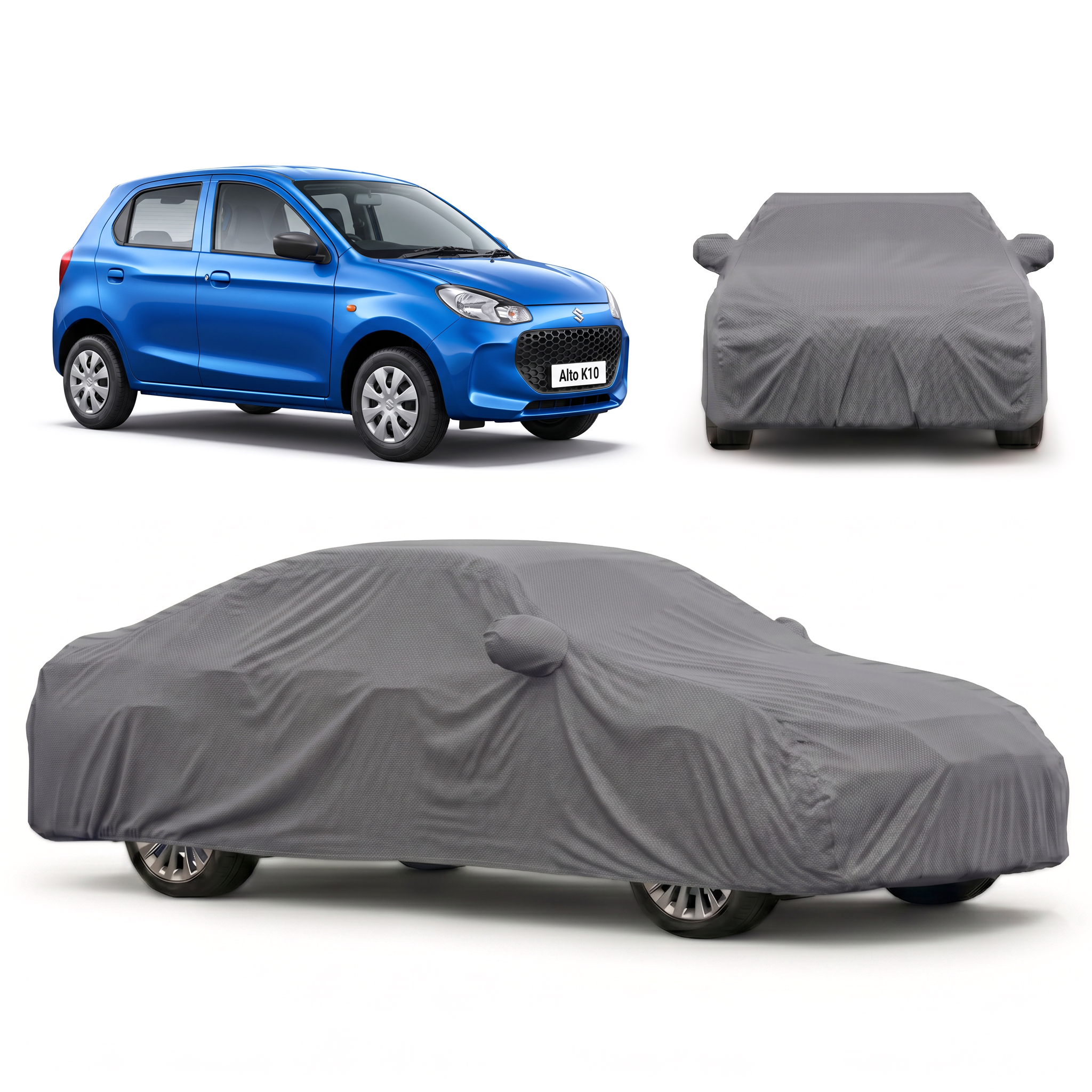 PROTEGO Premium Car Cover for Maruti Suzuki Alto K10 | Waterproof, Dustproof & UV Protection |