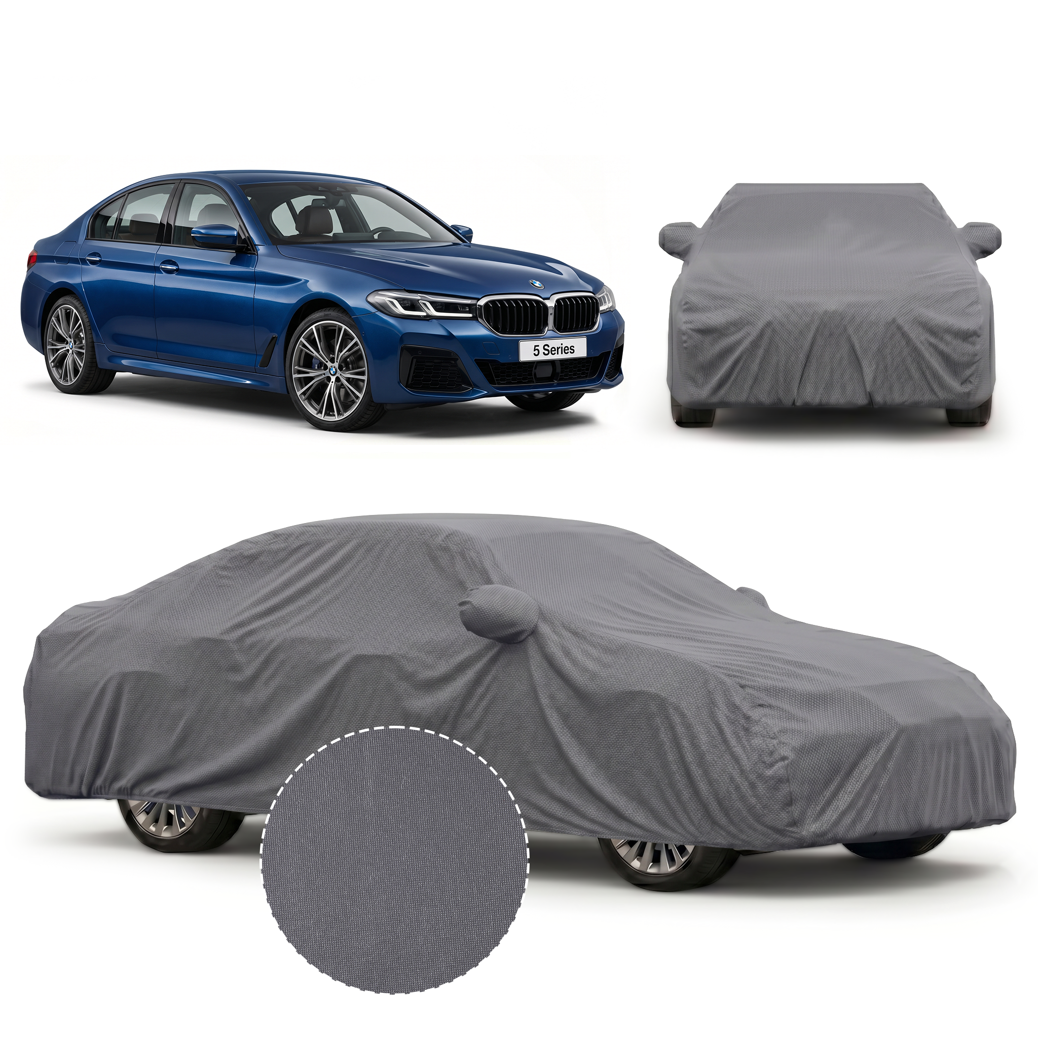 PROTEGO Premium Car Cover for BMW 5 Series | Waterproof, Dustproof & UV Protection |