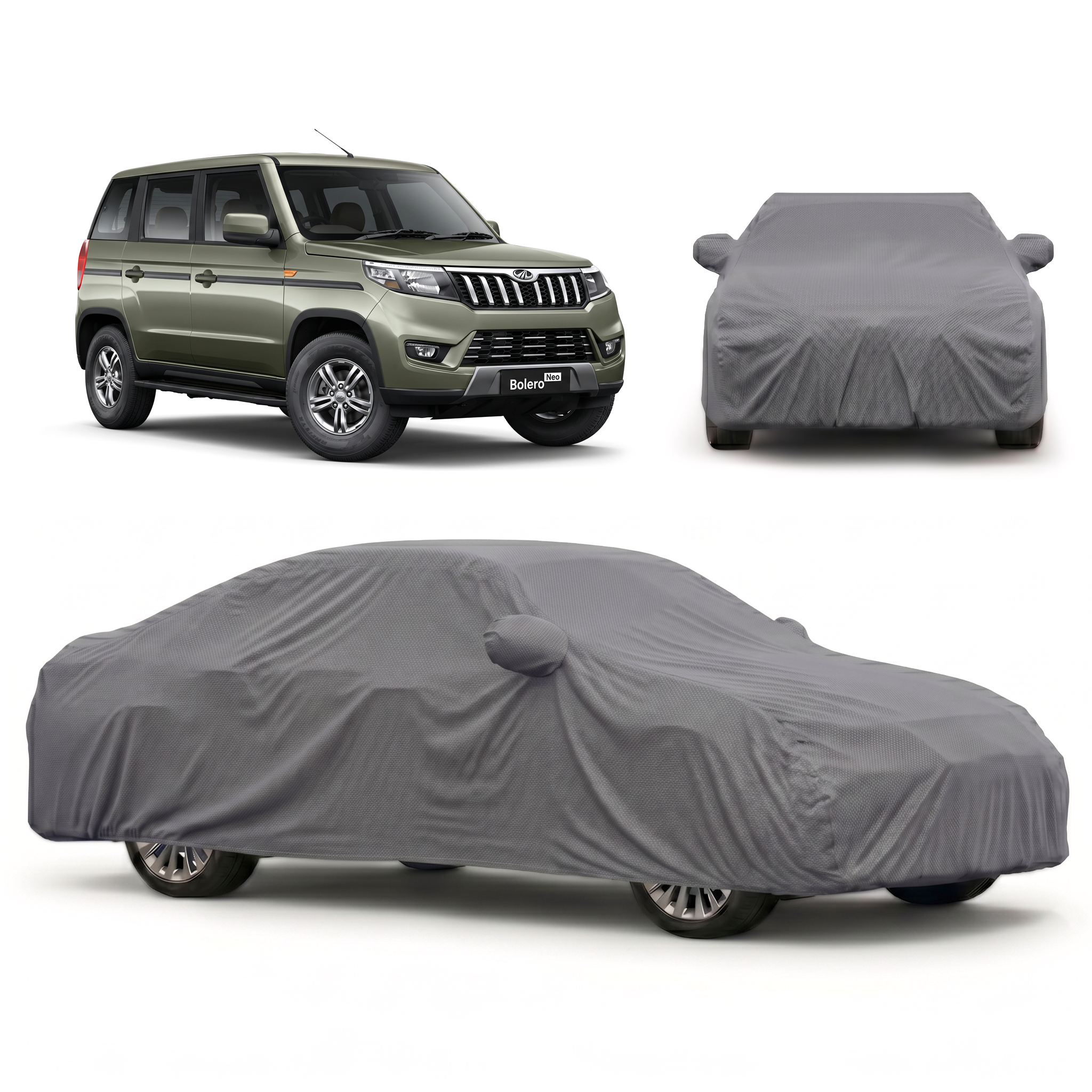 PROTEGO Premium Car Cover for Mahindra Bolero SLX | Waterproof, Dustproof & UV Protection |