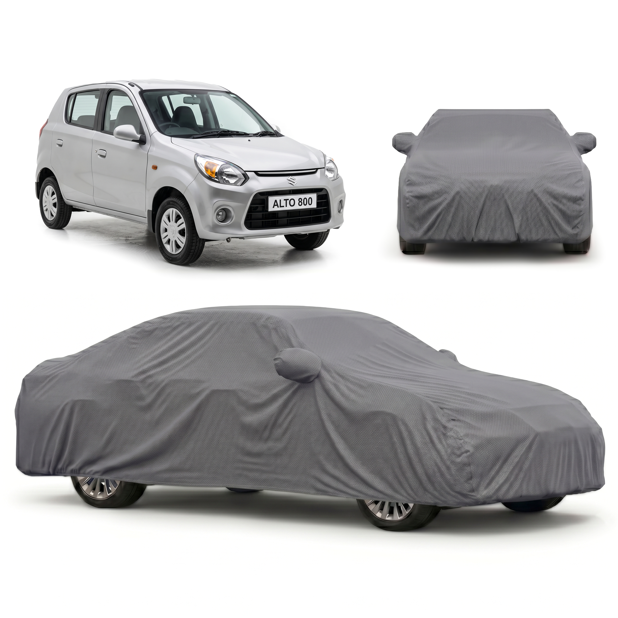 PROTEGO Premium Car Cover for Maruti Suzuki Alto 800 | Waterproof, Dustproof & UV Protection |