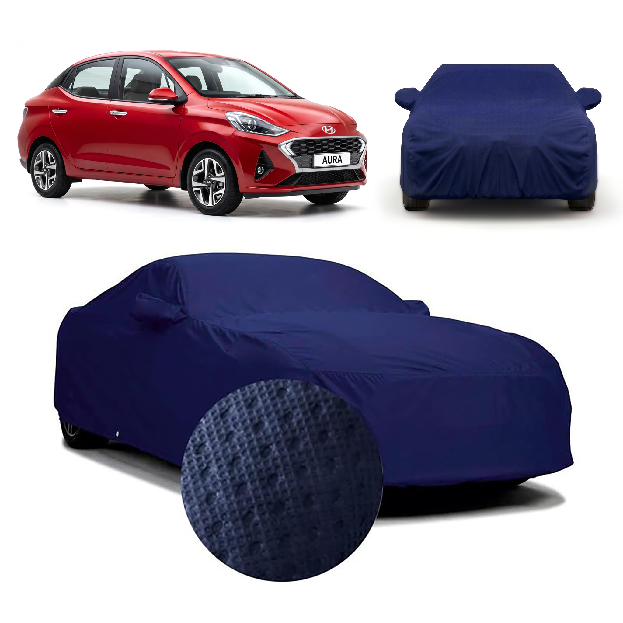 PROTEGO Premium Car Cover for Hyundai Aura Antenna | Waterproof, Dustproof & UV Protection |
