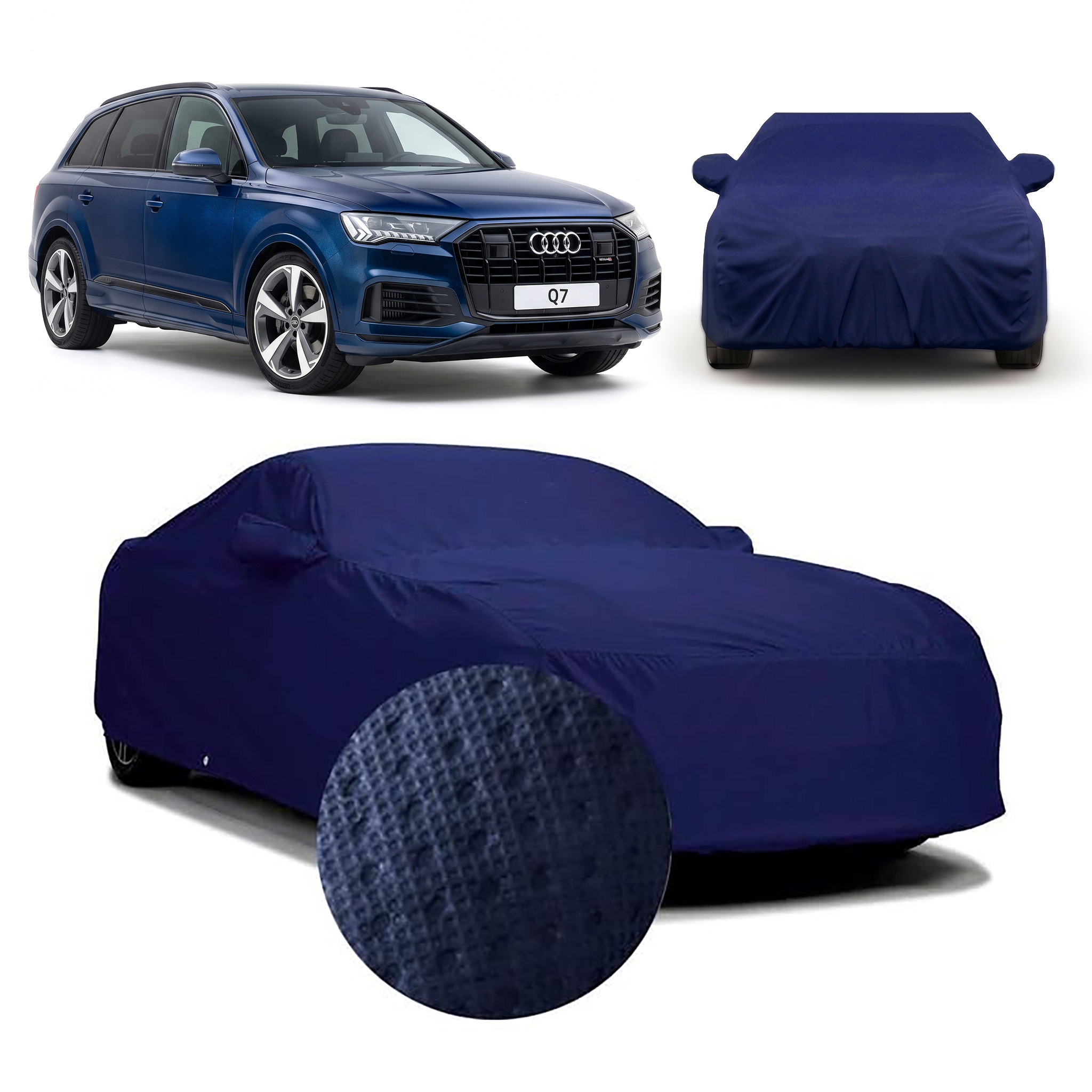 PROTEGO Premium Car Cover for Audi Q7 | Waterproof, Dustproof & UV Protection |