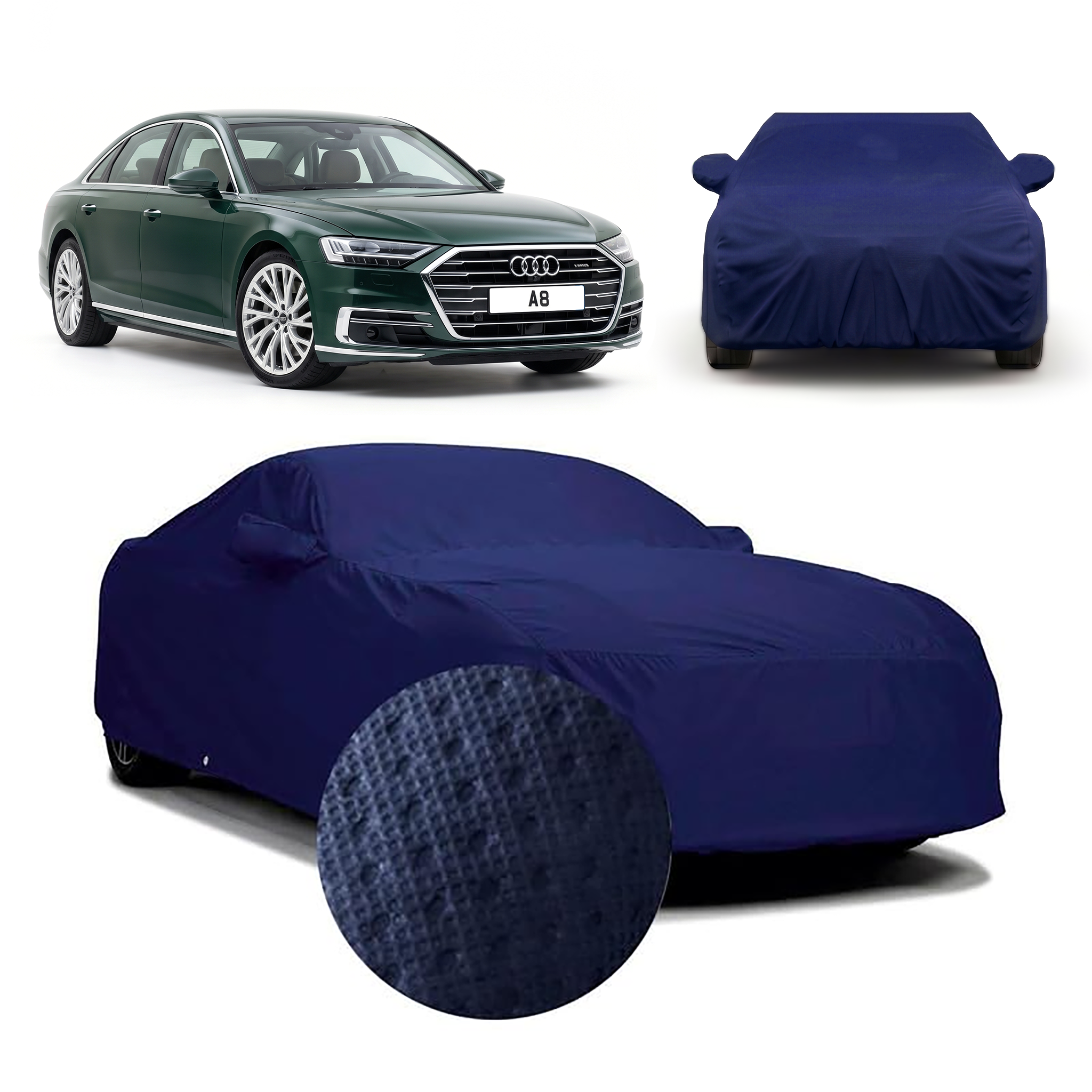 PROTEGO Premium Car Cover for Audi A8 | Waterproof, Dustproof & UV Protection |