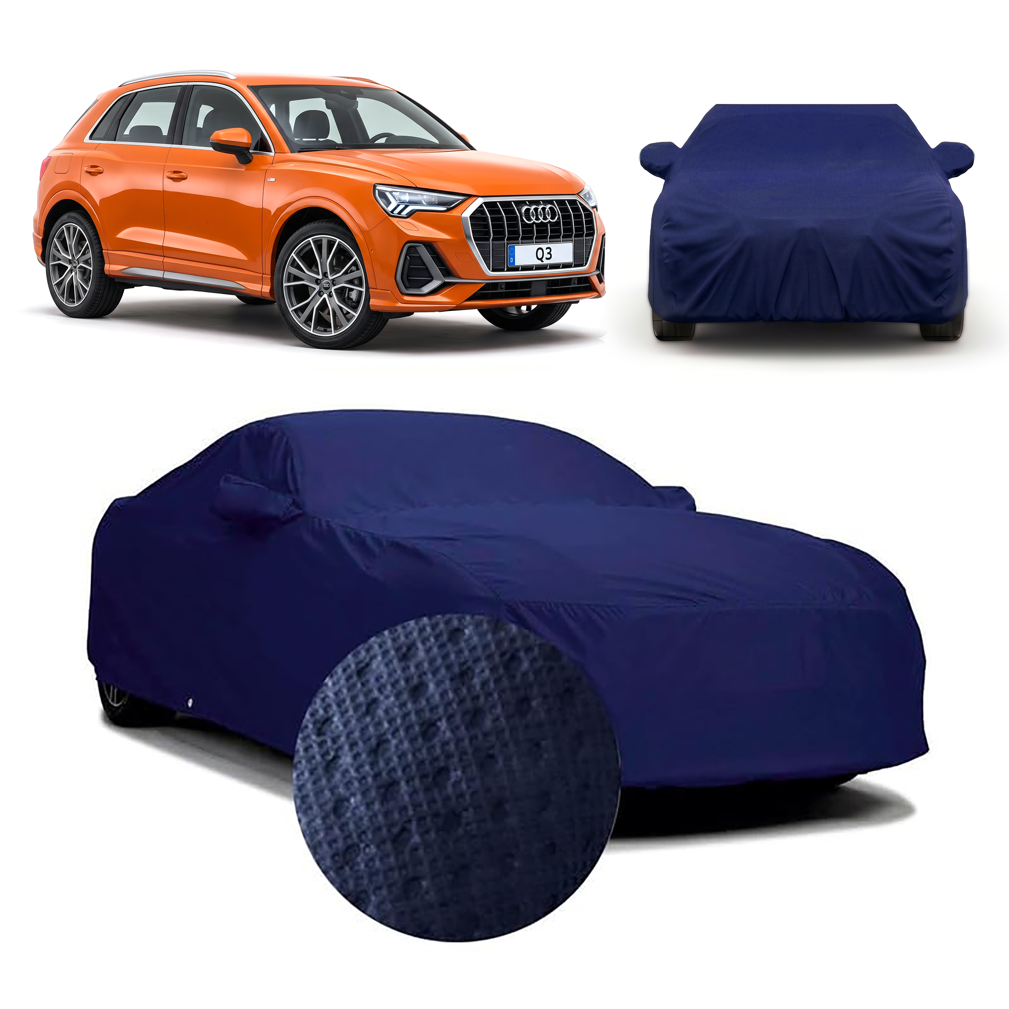 PROTEGO Premium Car Cover for Audi Q3 | Waterproof, Dustproof & UV Protection |