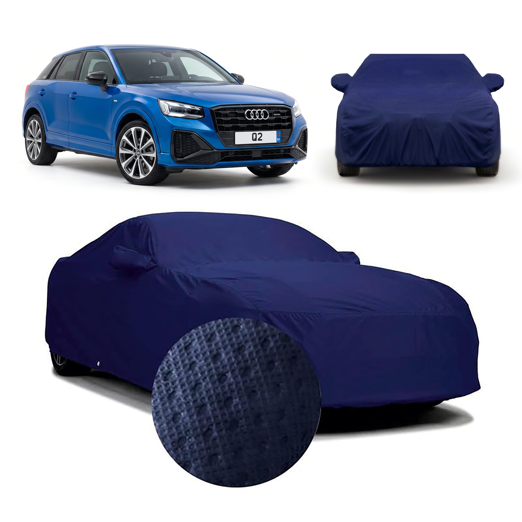 PROTEGO Premium Car Cover for Audi Q2 | Waterproof, Dustproof & UV Protection |
