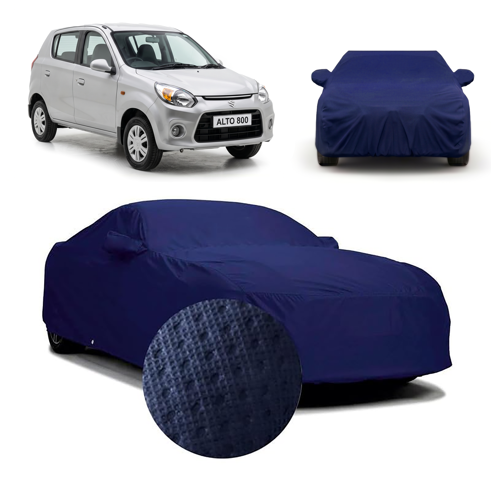 PROTEGO Premium Car Cover for Maruti Suzuki Alto 800 | Waterproof, Dustproof & UV Protection |
